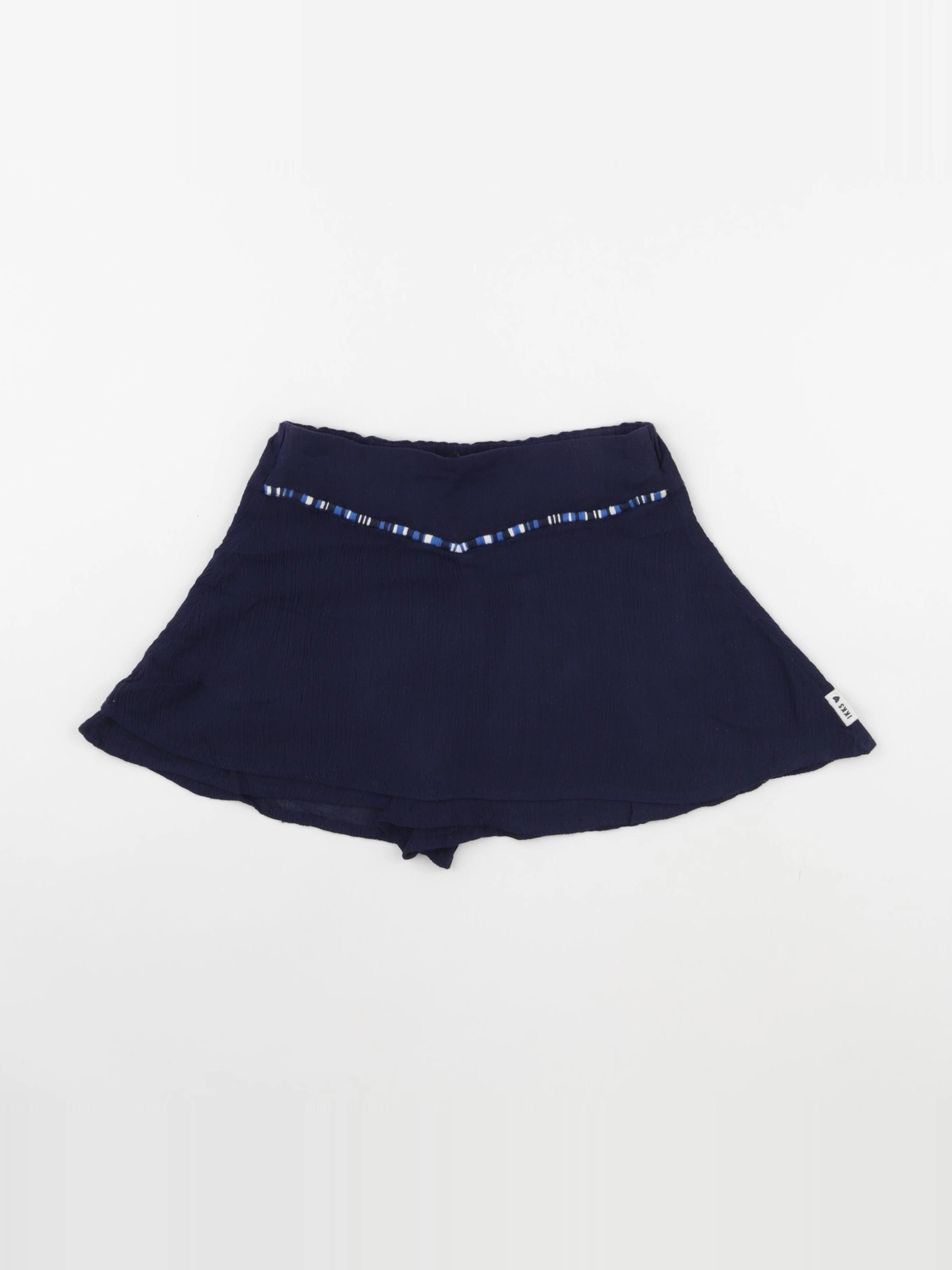 IKKS - jupe short bleu - 6 ans
