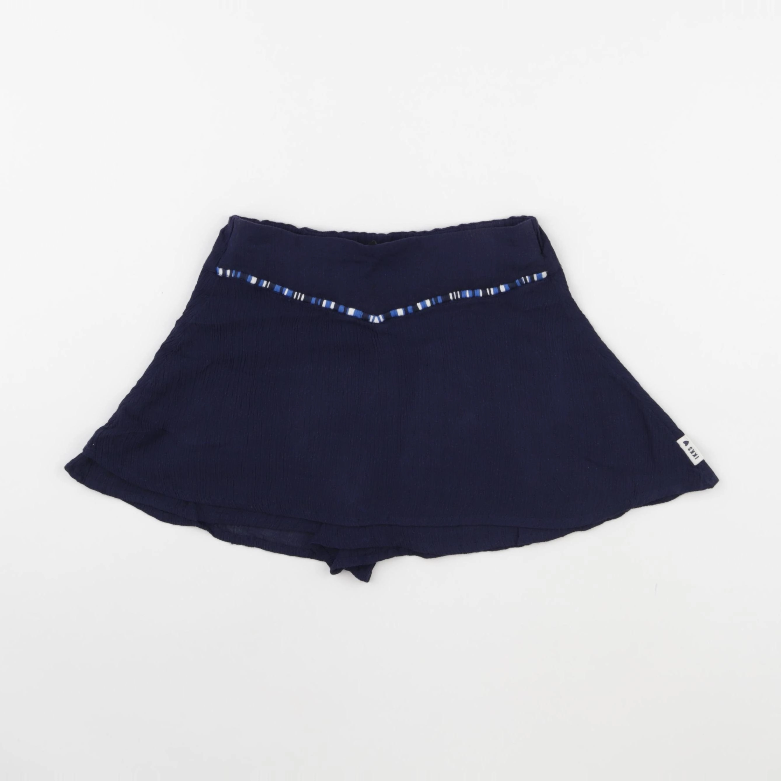 IKKS - jupe short bleu - 6 ans
