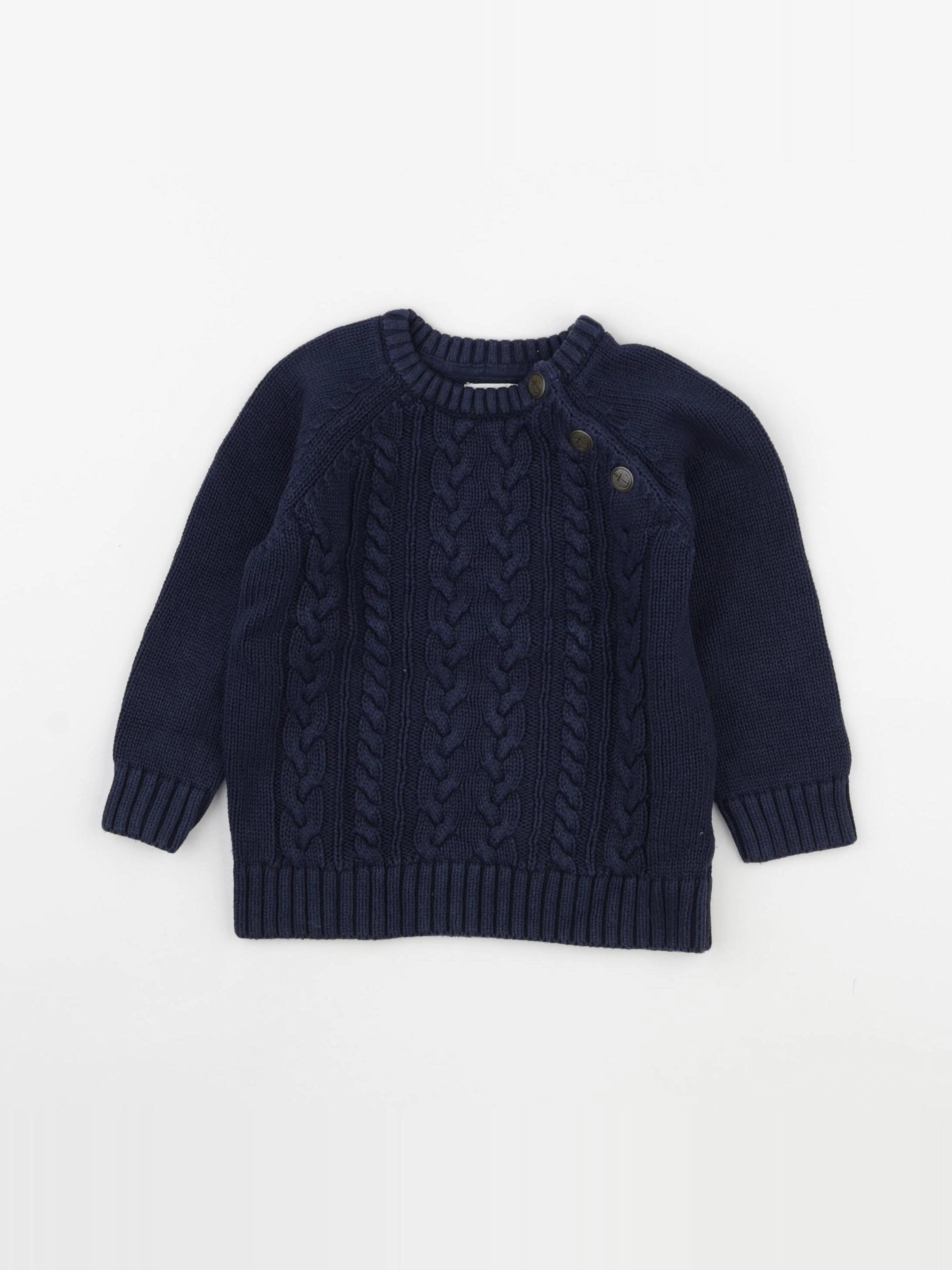 Vertbaudet - pull bleu - 3 ans
