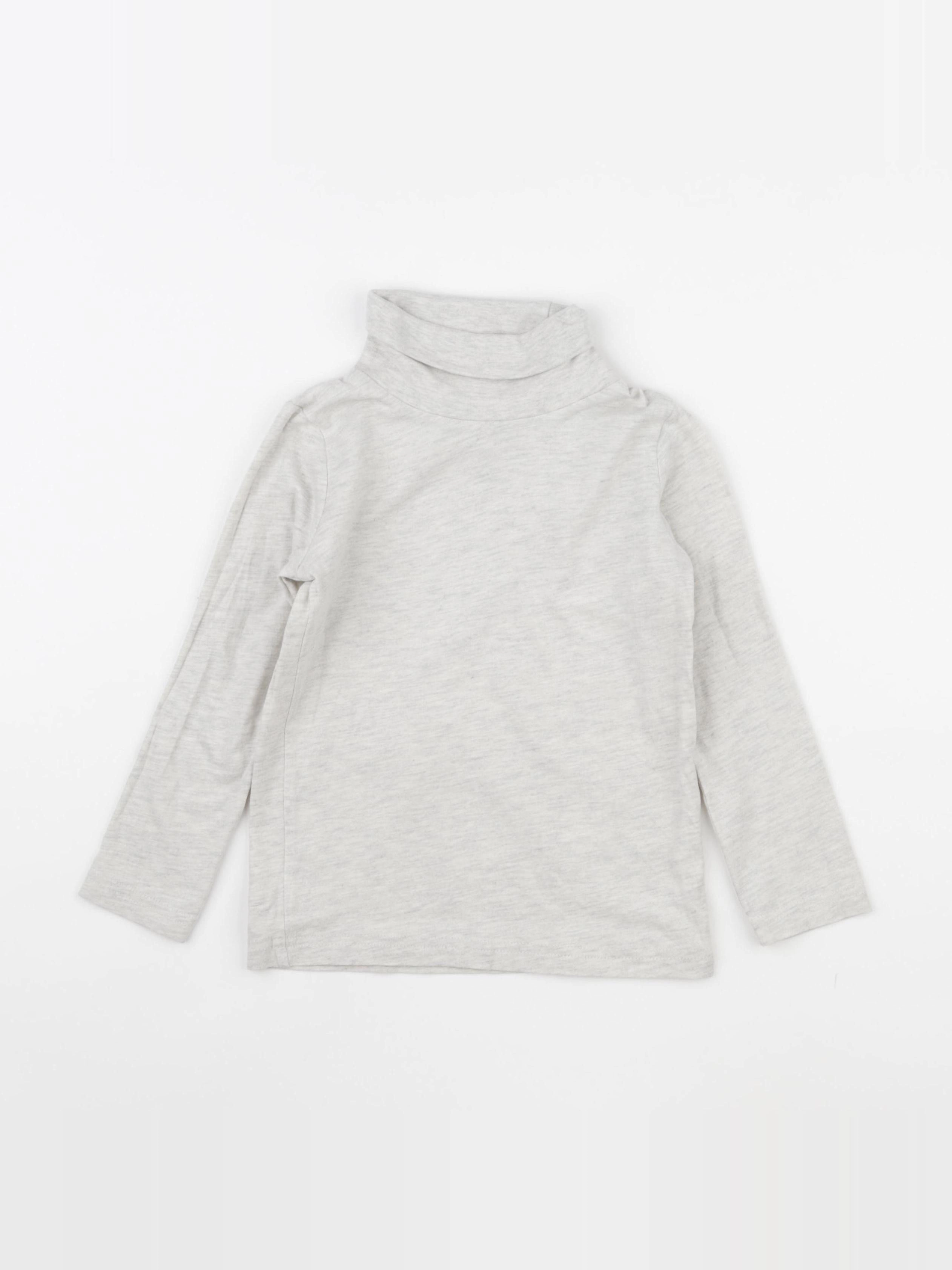 Tape à l'oeil - sous-pull beige - 4 ans