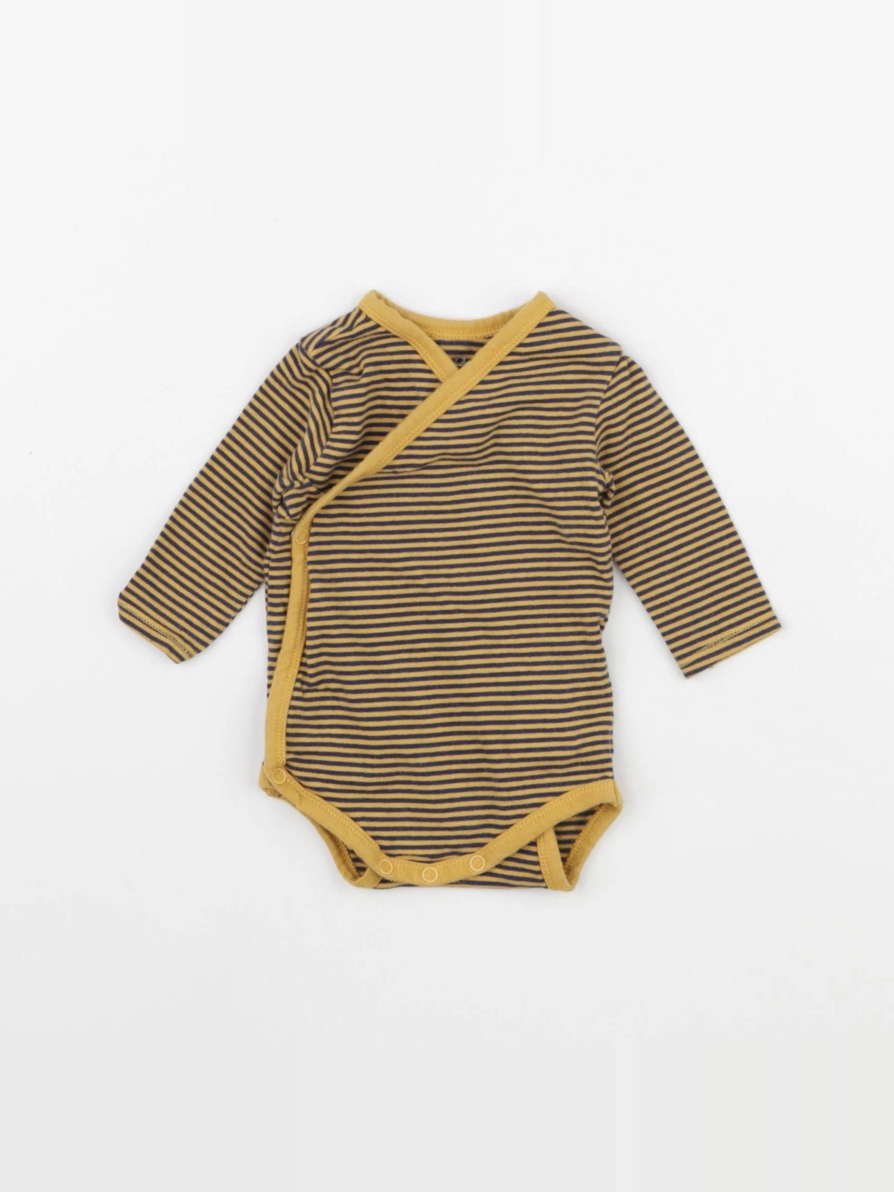 Tape à l'oeil - body jaune - 1 mois