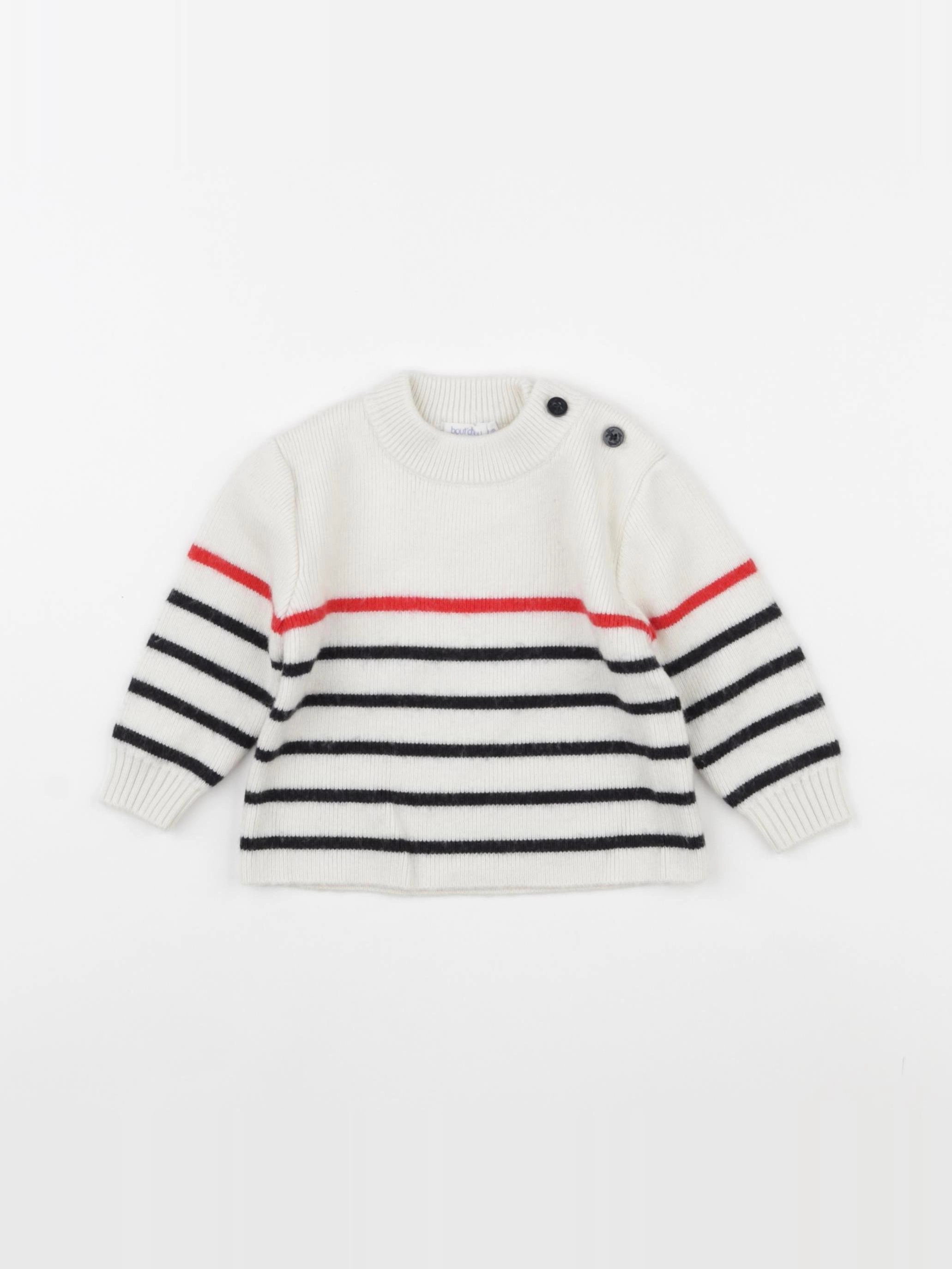 Boutchou - pull beige - 6 mois