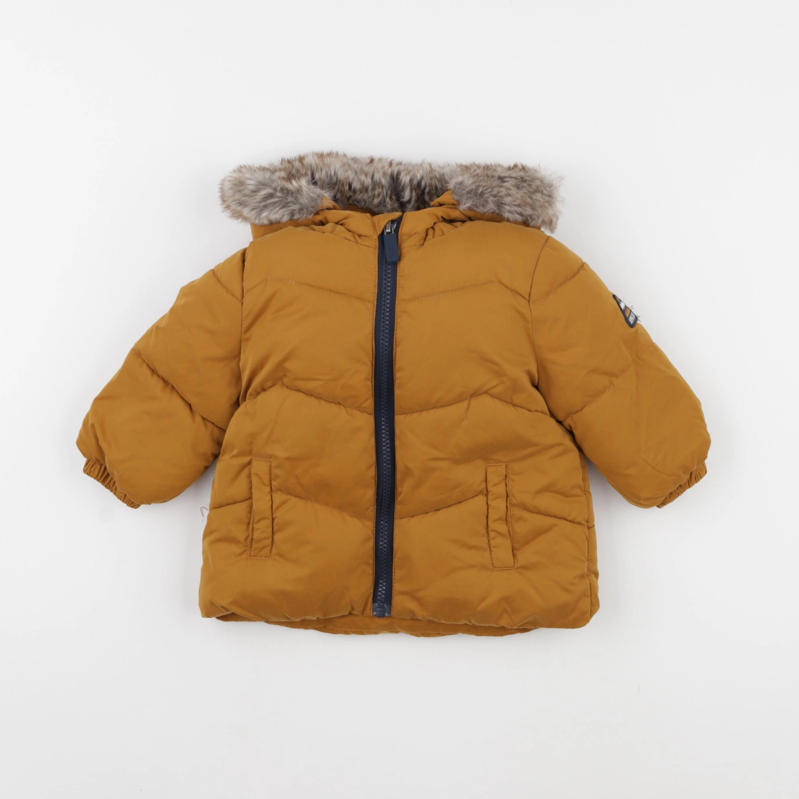 Tape à l'oeil - parka marron - 12 mois