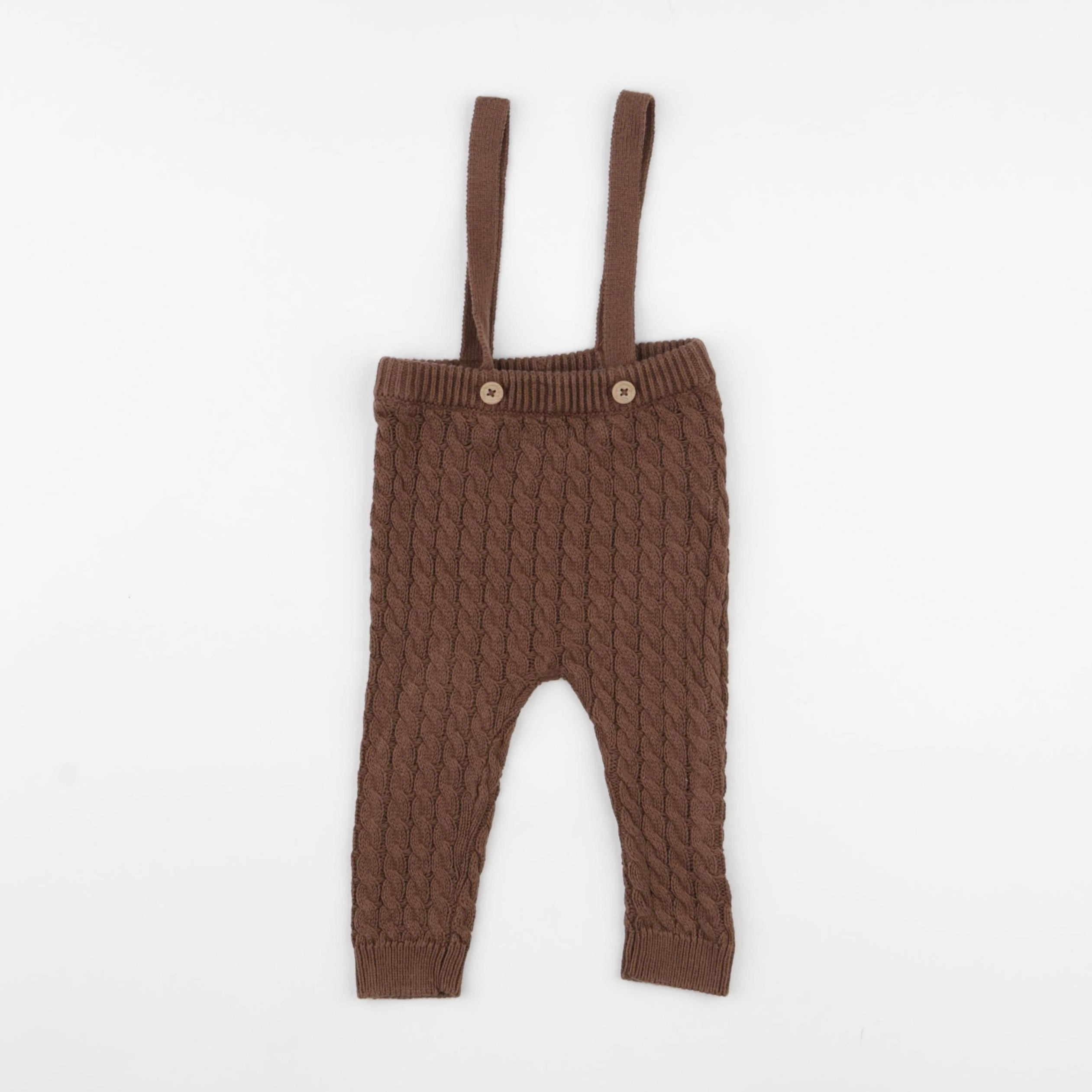 Vertbaudet - legging marron - 6 mois