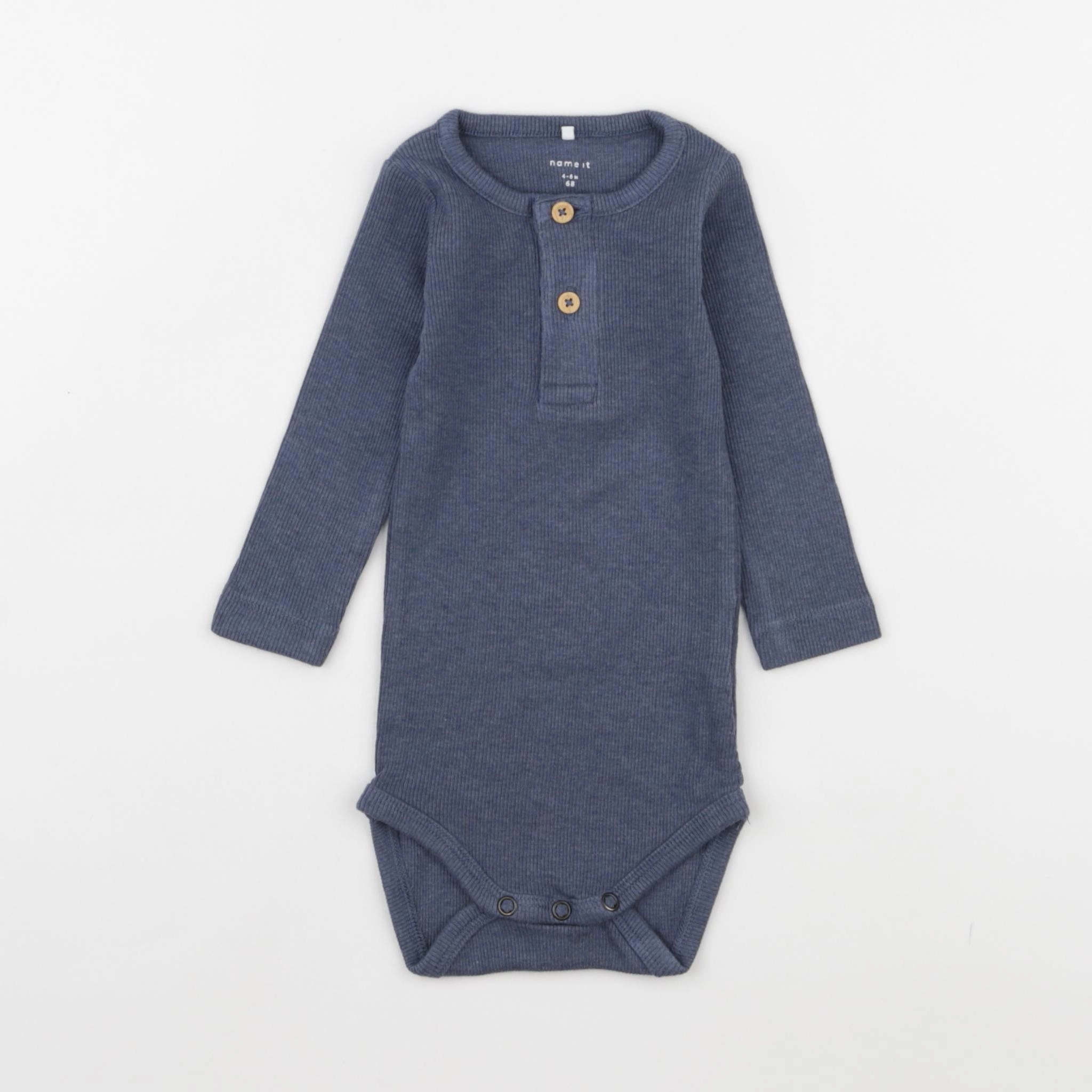 Name it - body bleu - 3/6 mois