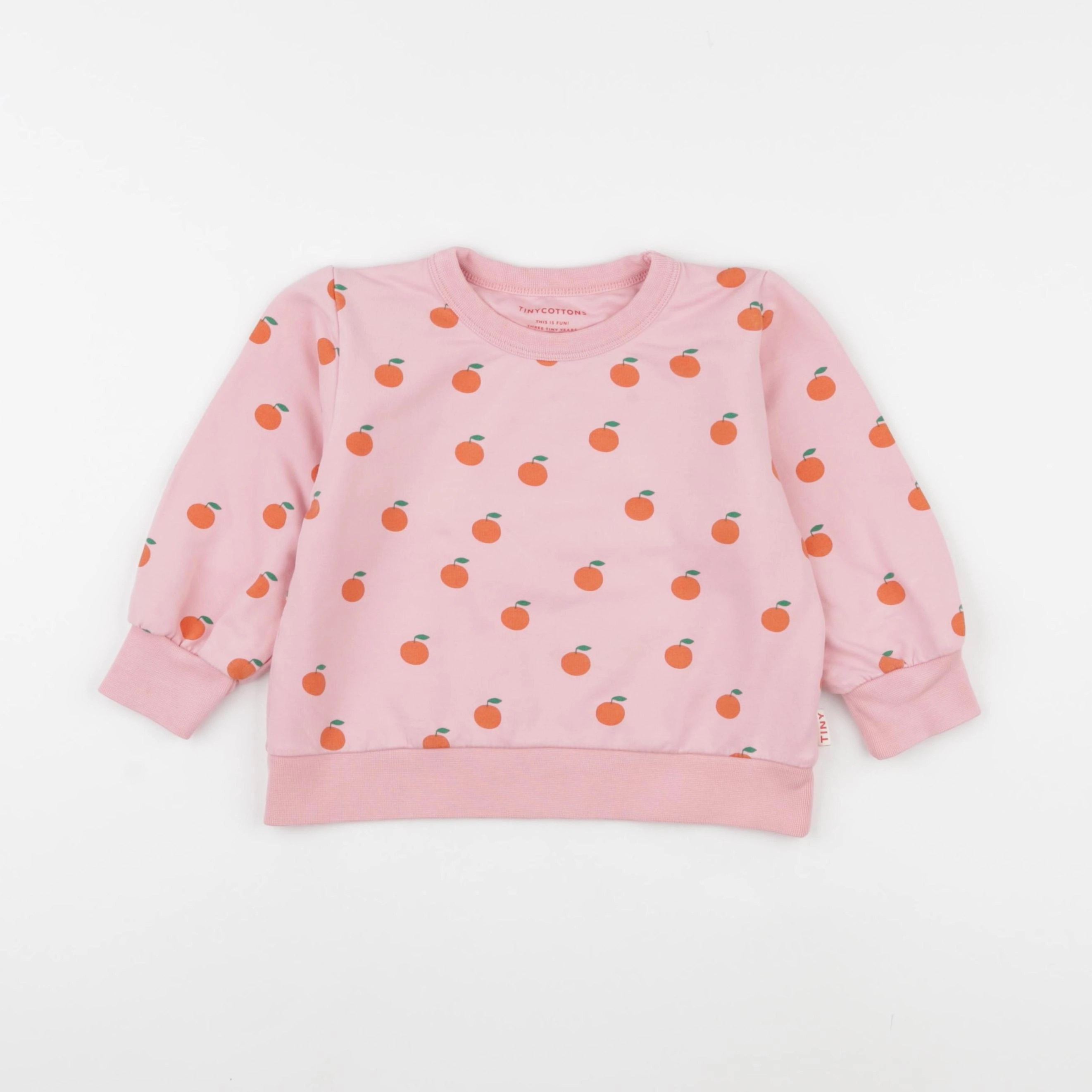 Tiny Cottons - sweat rose - 3 ans