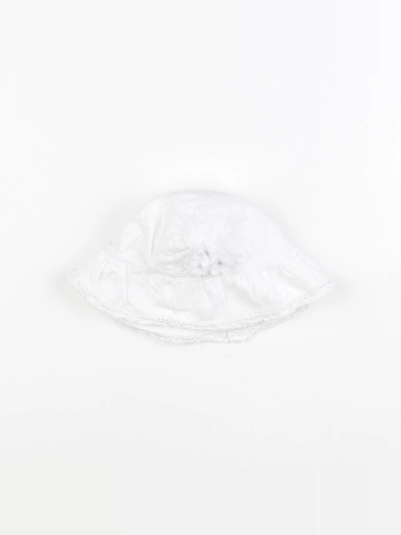 Vertbaudet - chapeau blanc - 12/18 mois