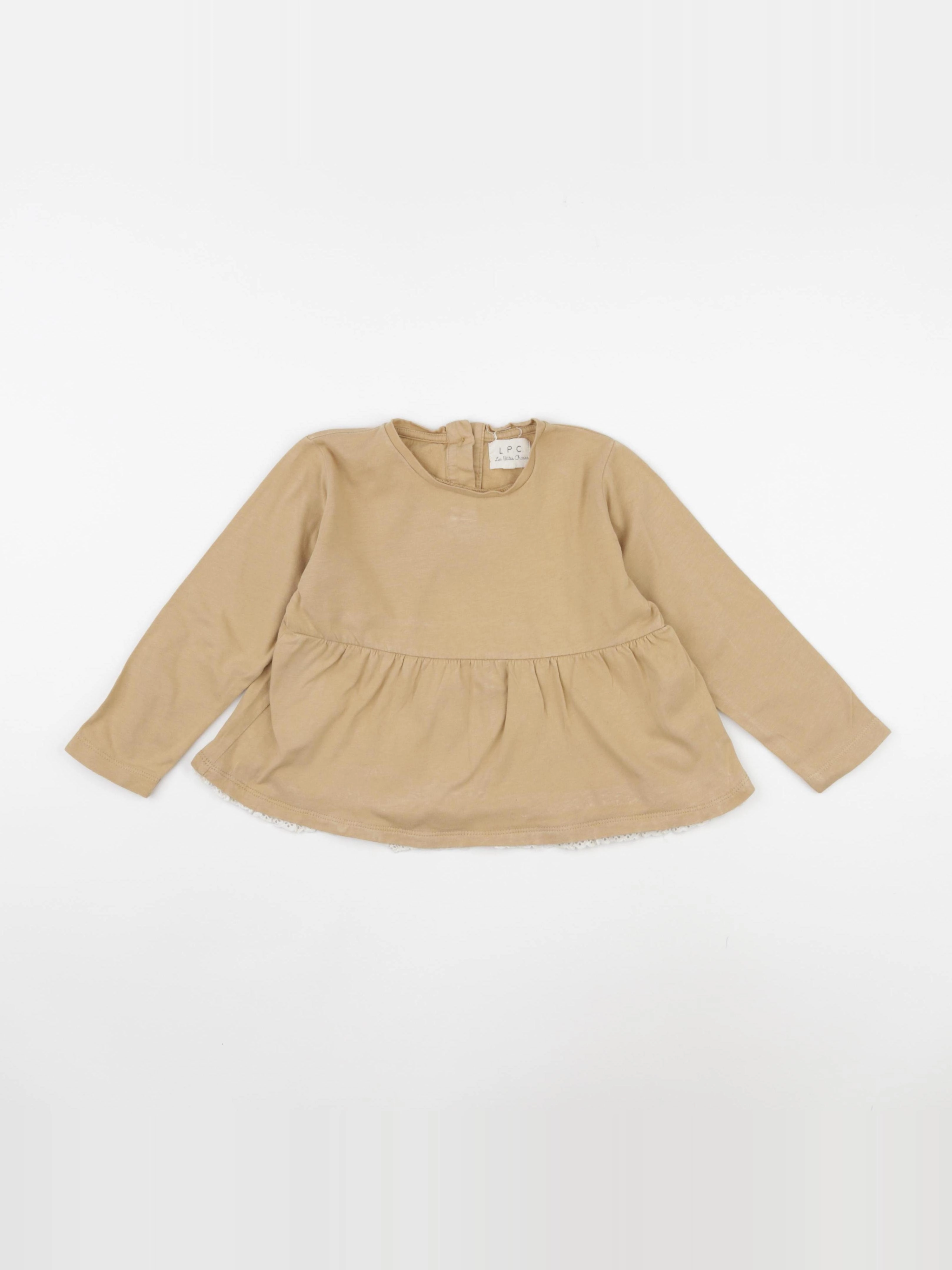 Les Petites Choses - tee-shirt beige - 2/3 ans