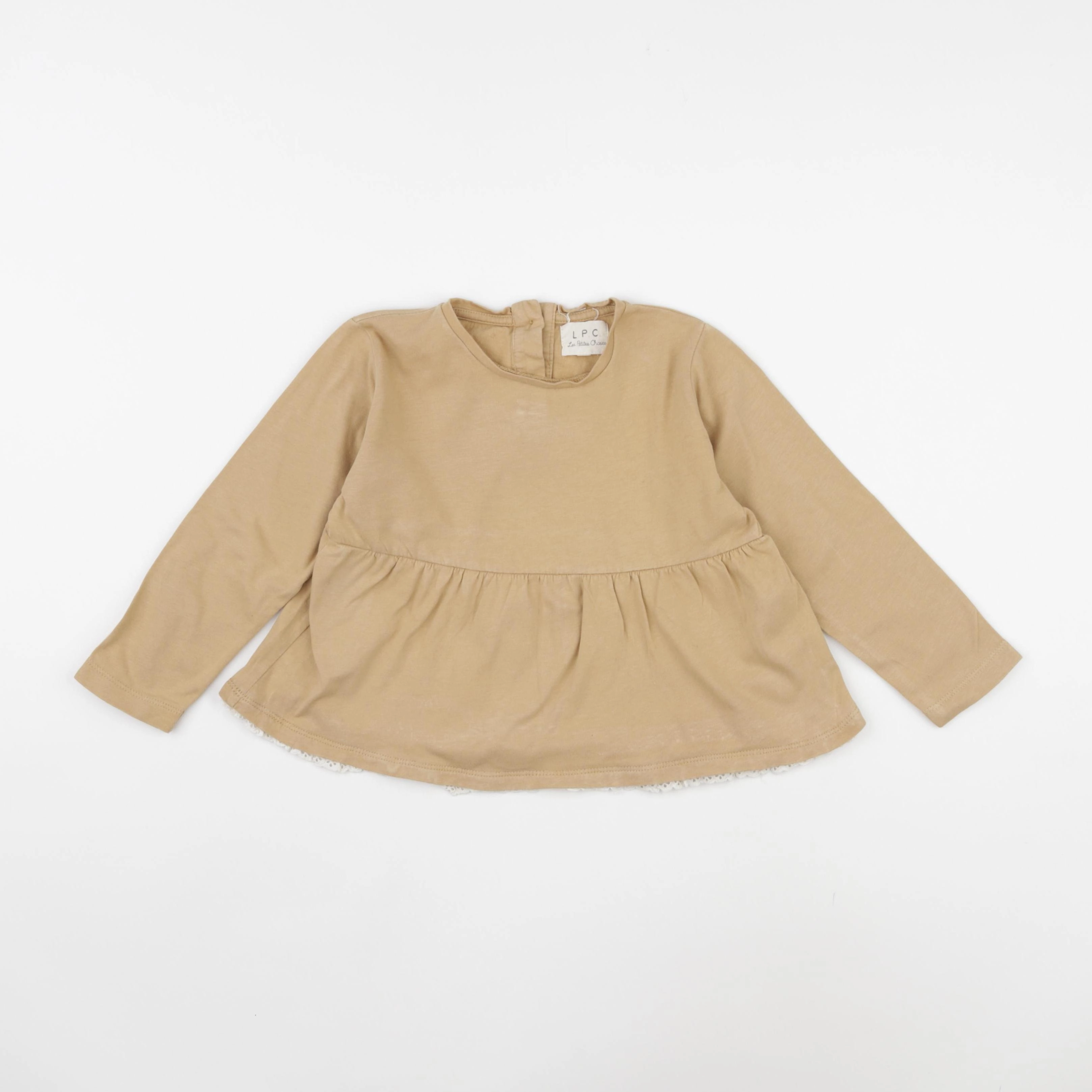 Les Petites Choses - tee-shirt beige - 2/3 ans