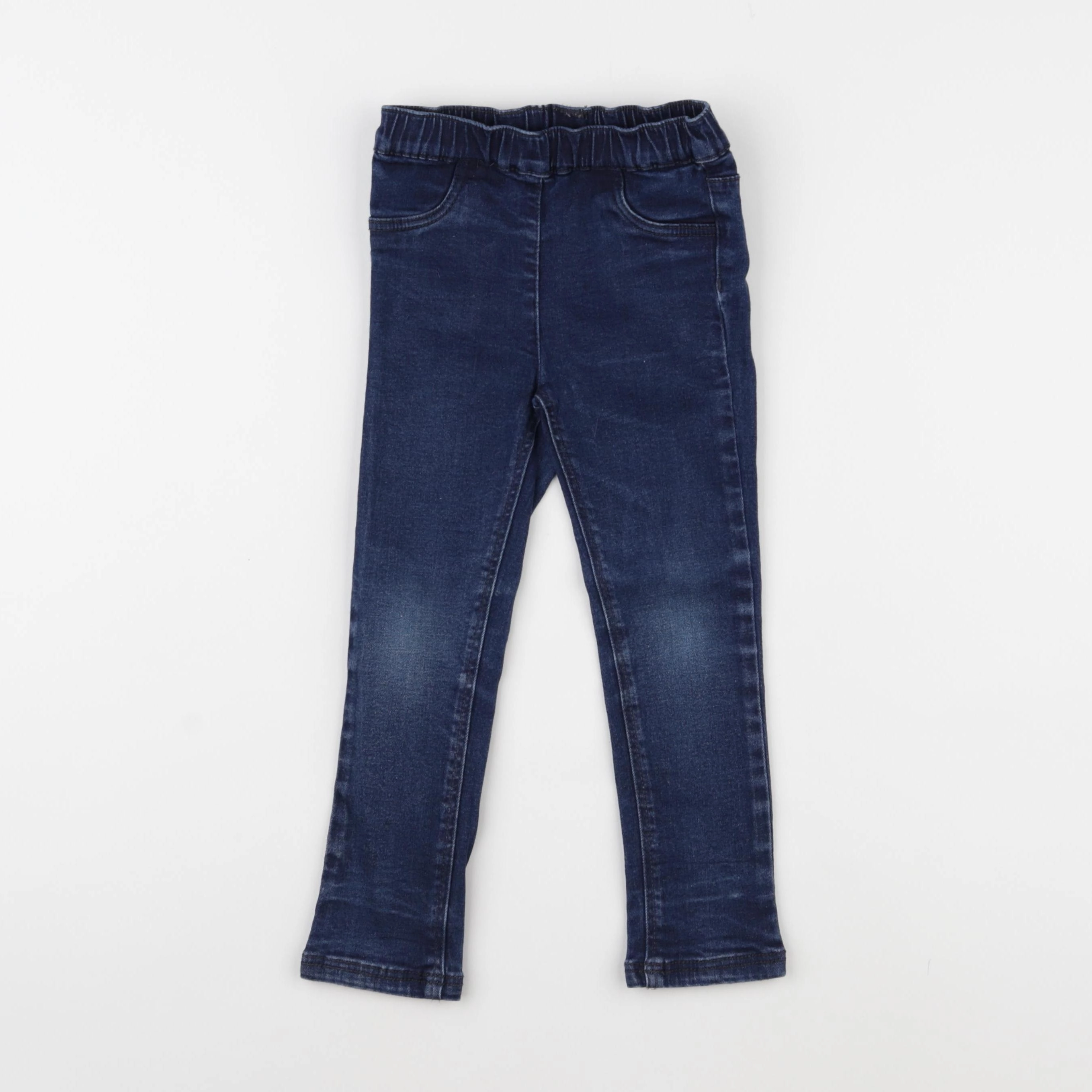 Petit Bateau - jegging bleu - 3 ans