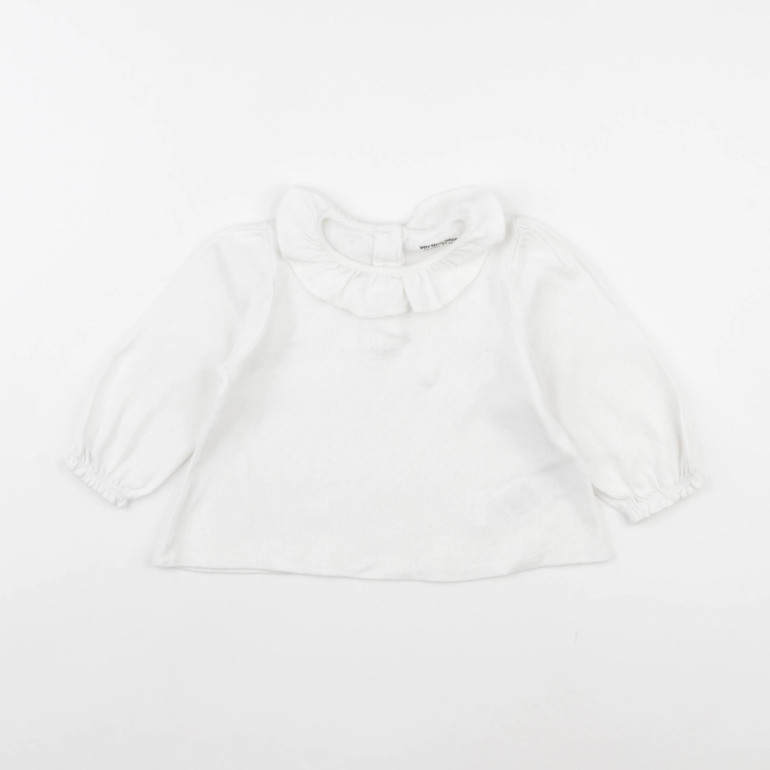 Vertbaudet - tee-shirt blanc - 18 mois