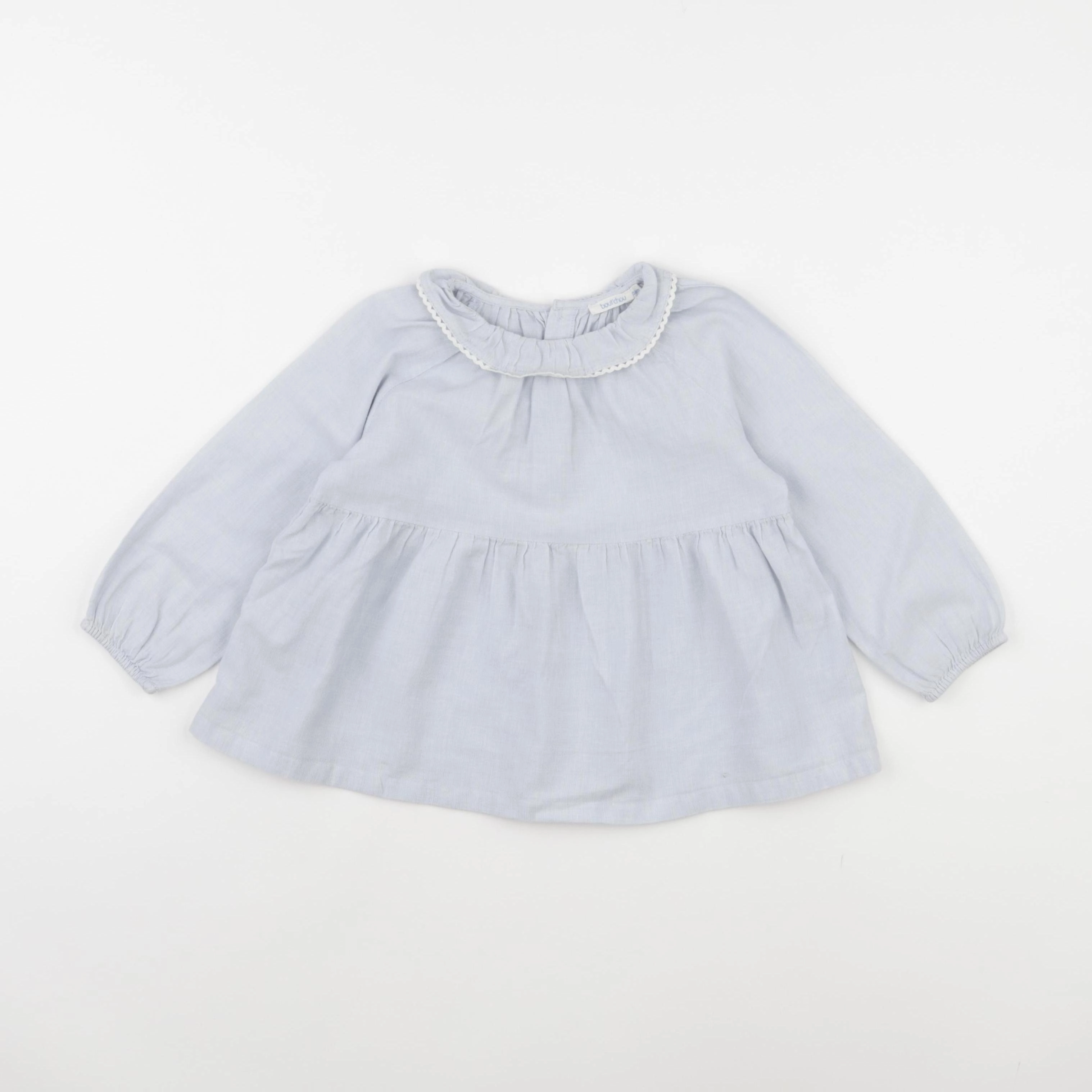 Boutchou - blouse bleu - 36 mois