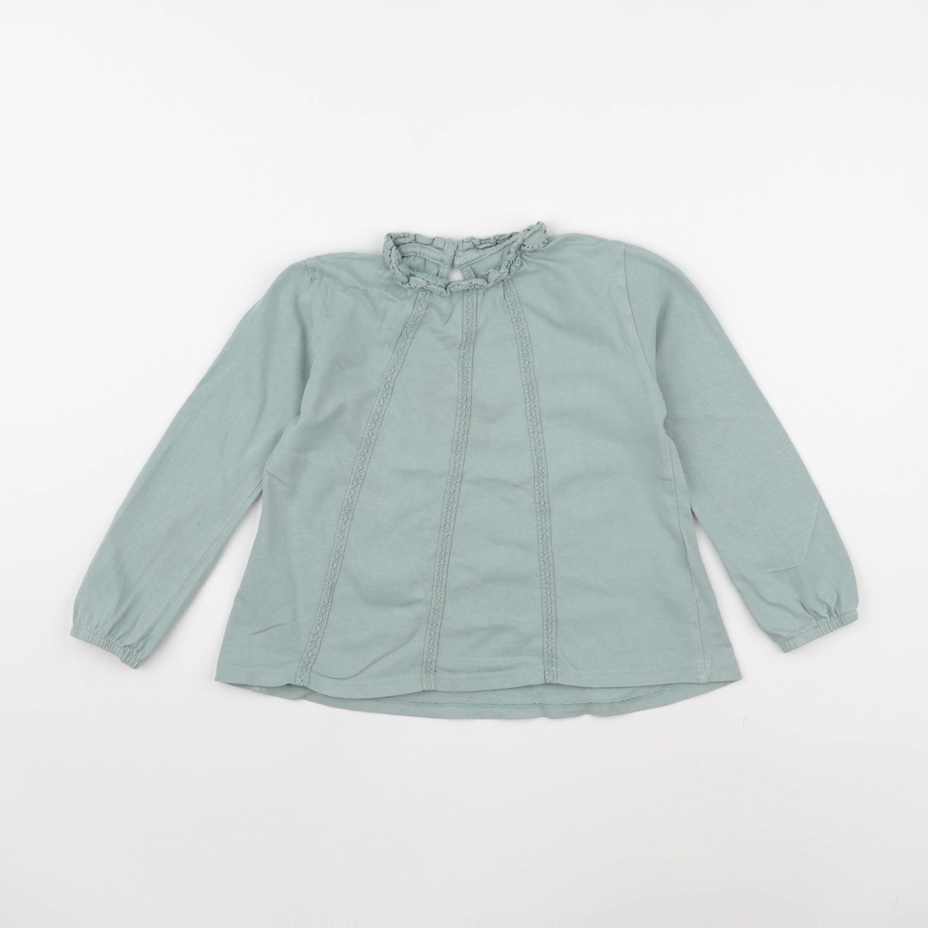 Vertbaudet - tee-shirt vert - 5 ans