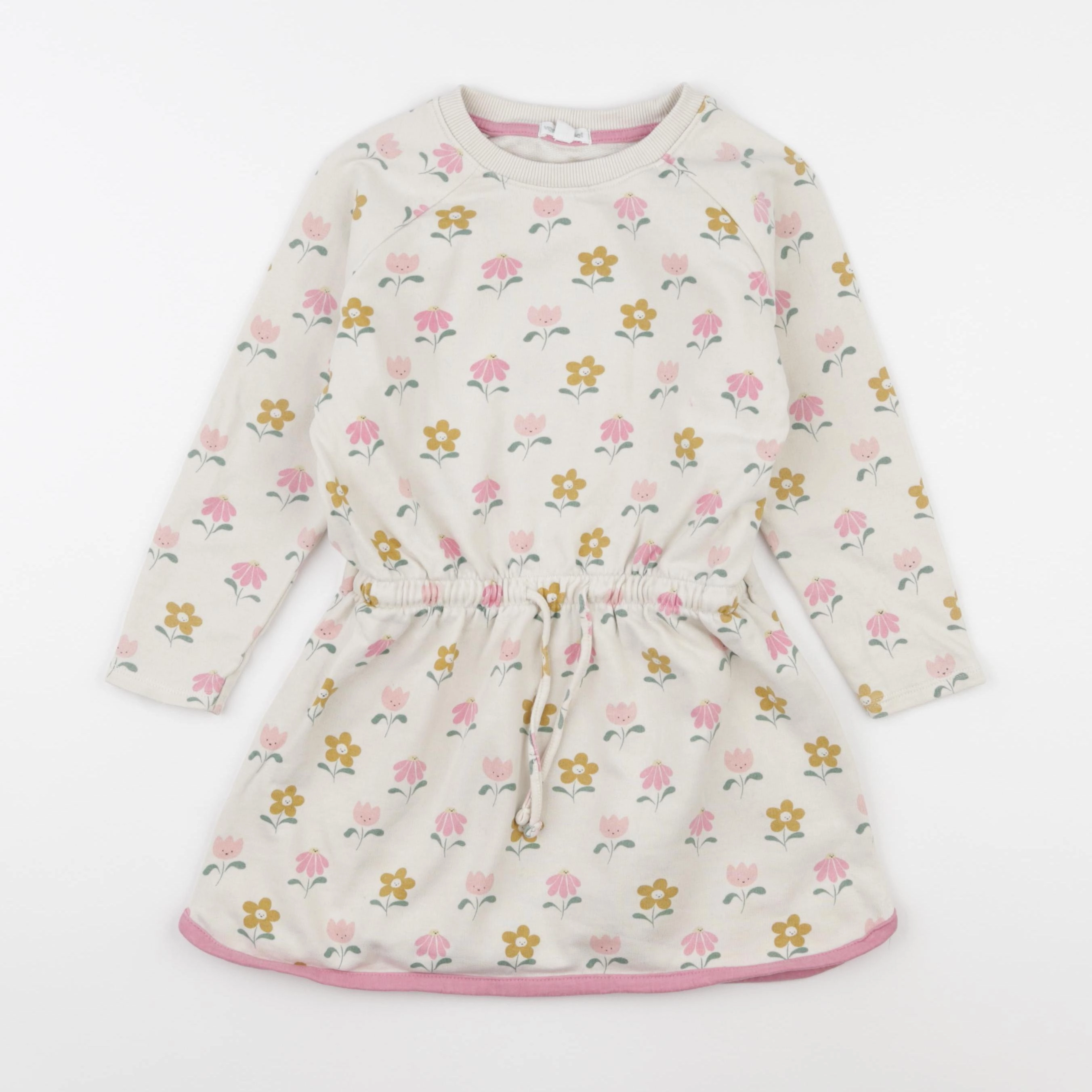 Vertbaudet - robe beige - 4 ans
