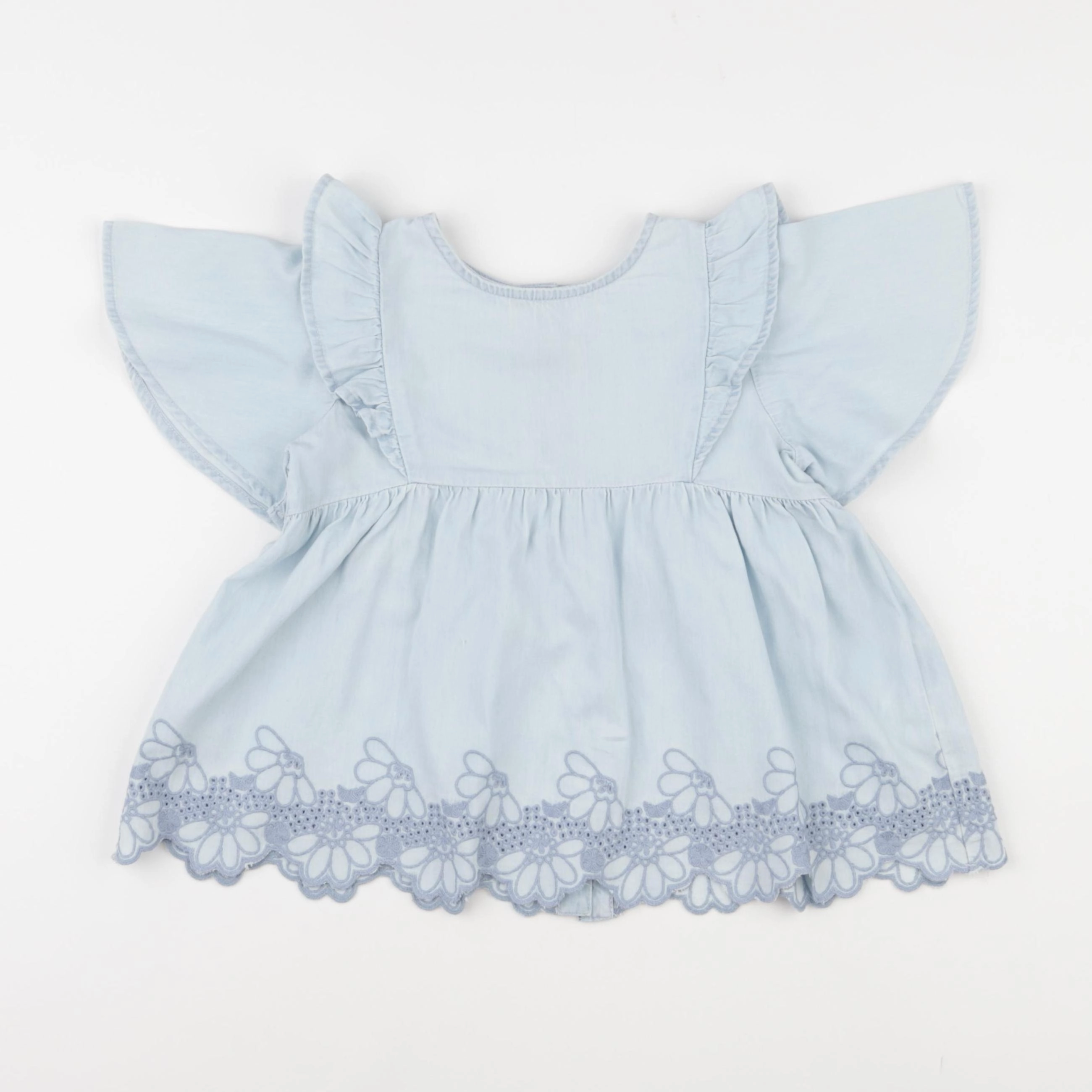 Zara - robe bleu - 2/3 ans