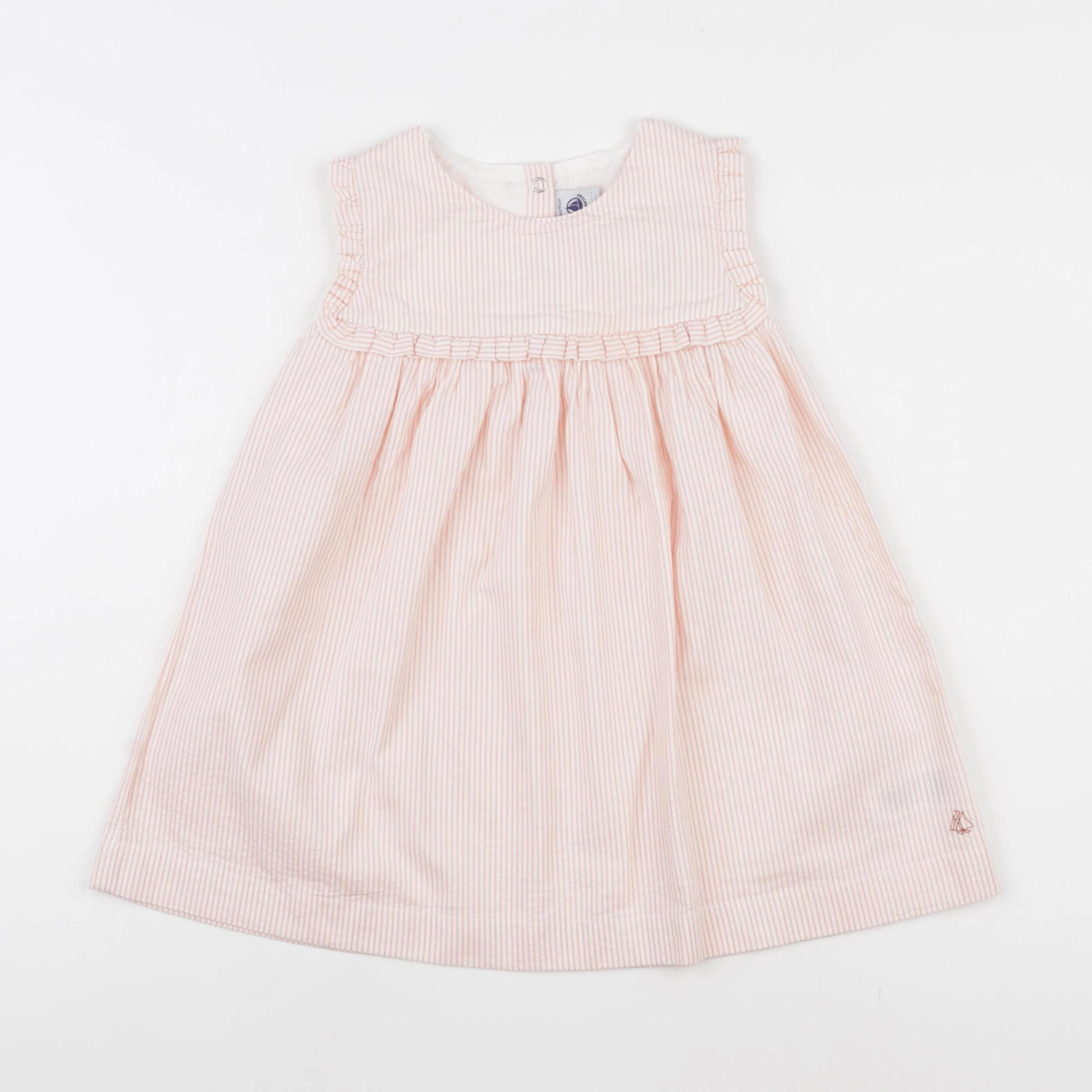 Petit Bateau - robe rose - 36 mois