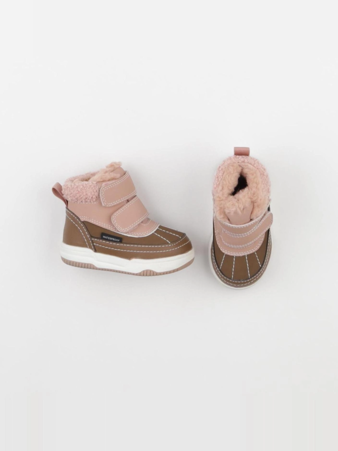 H&M - boots rose, marron - pointure 18/19