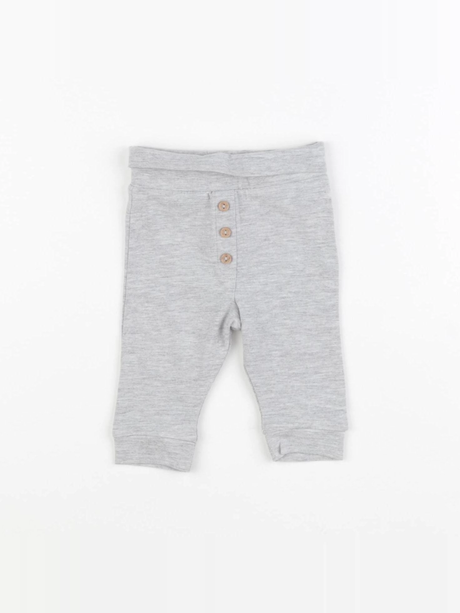 Vertbaudet - legging gris - 1 mois