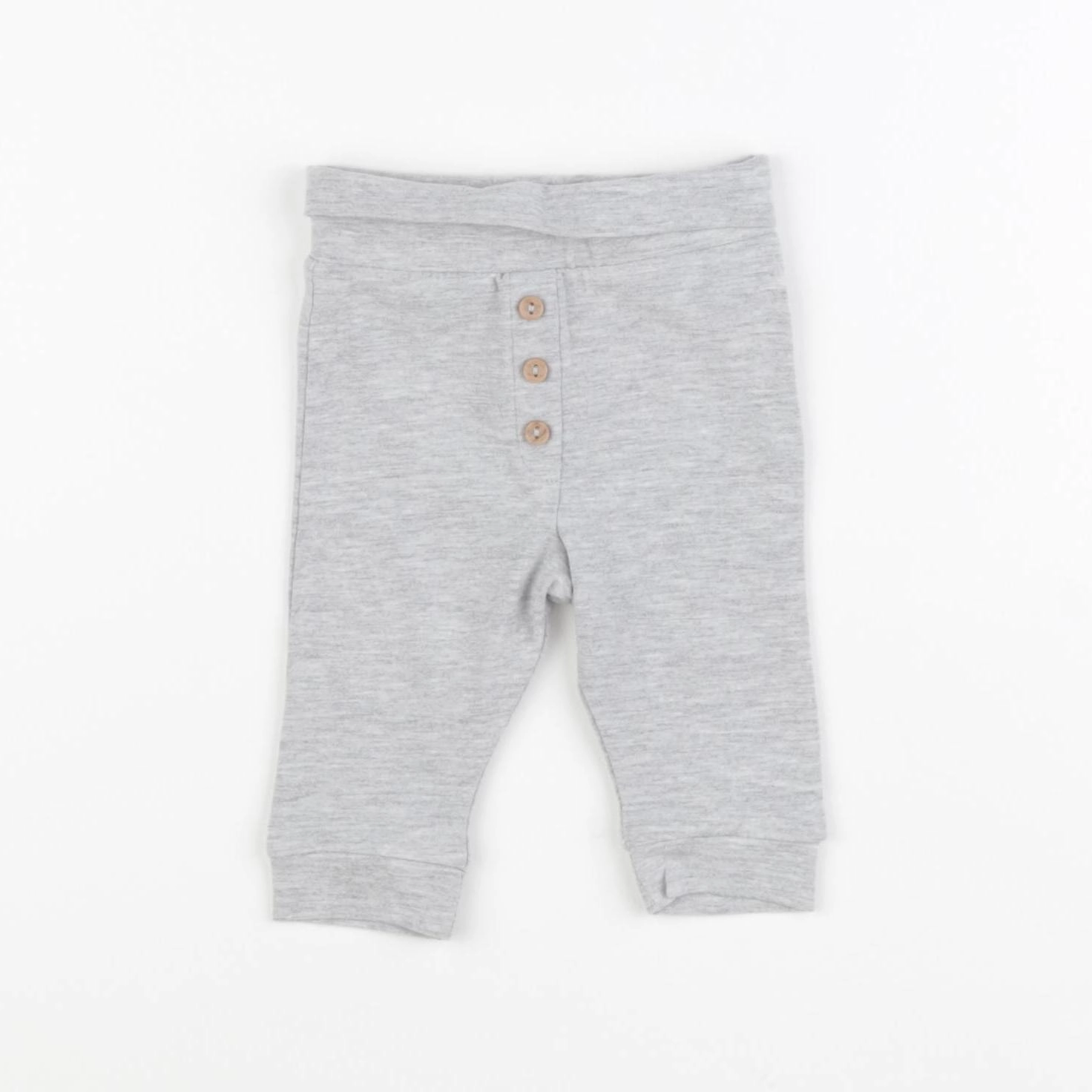Vertbaudet - legging gris - 1 mois
