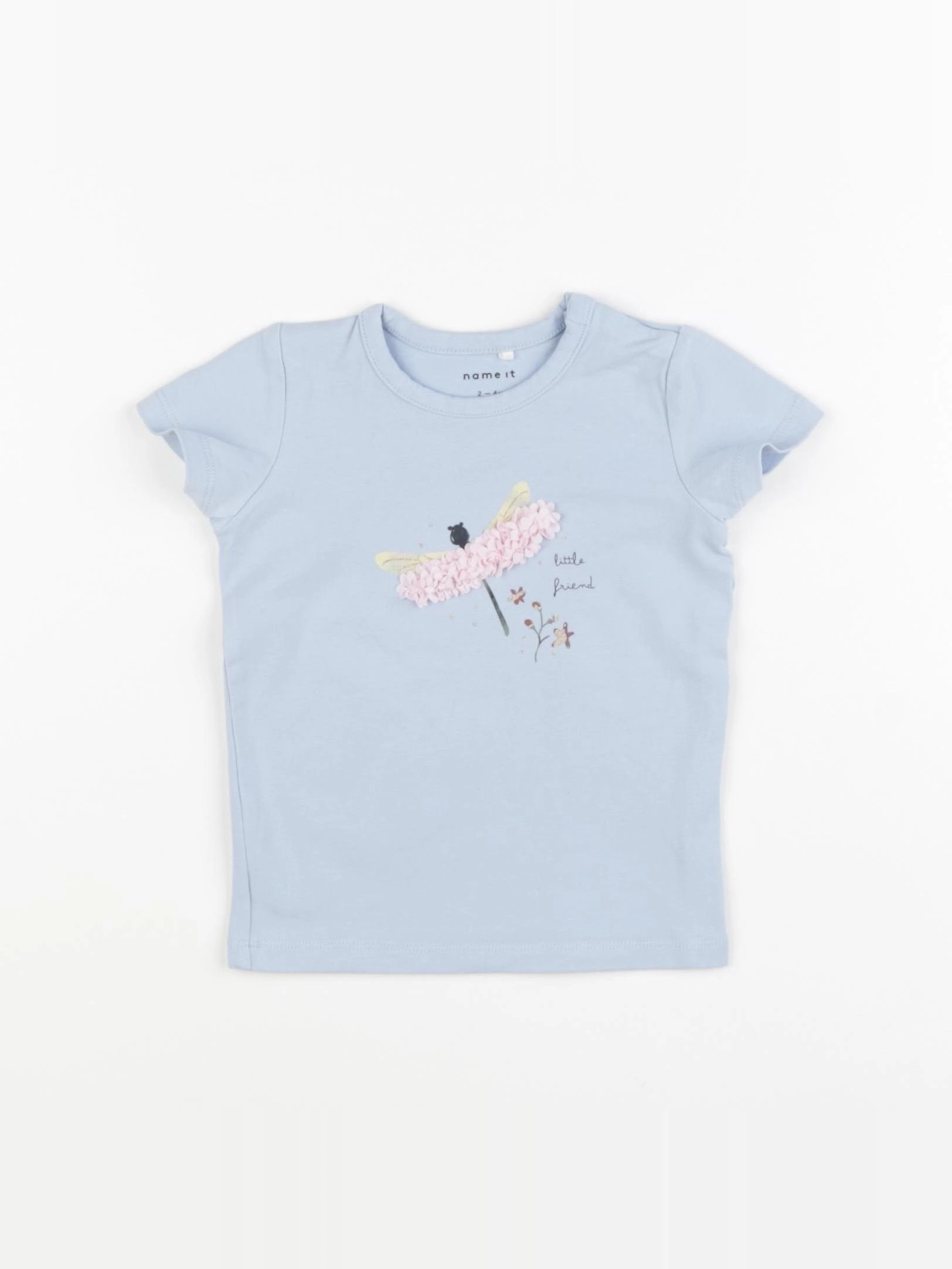 Name it - tee-shirt bleu - 3 mois