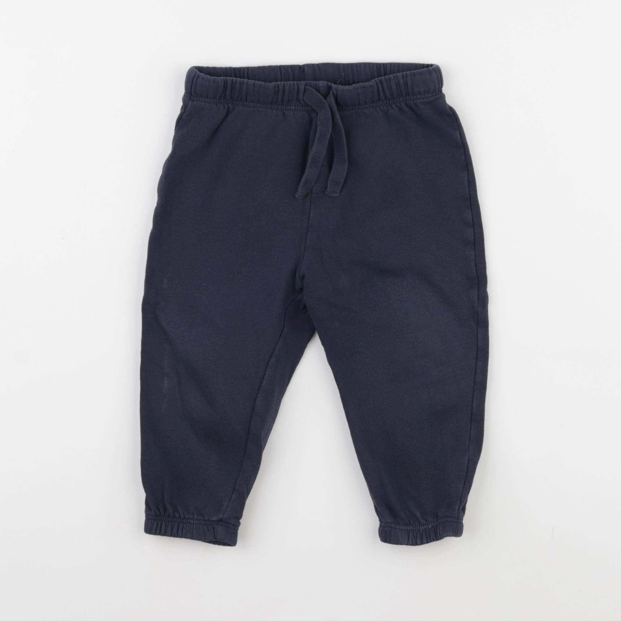 H&M - jogging bleu - 9/12 mois
