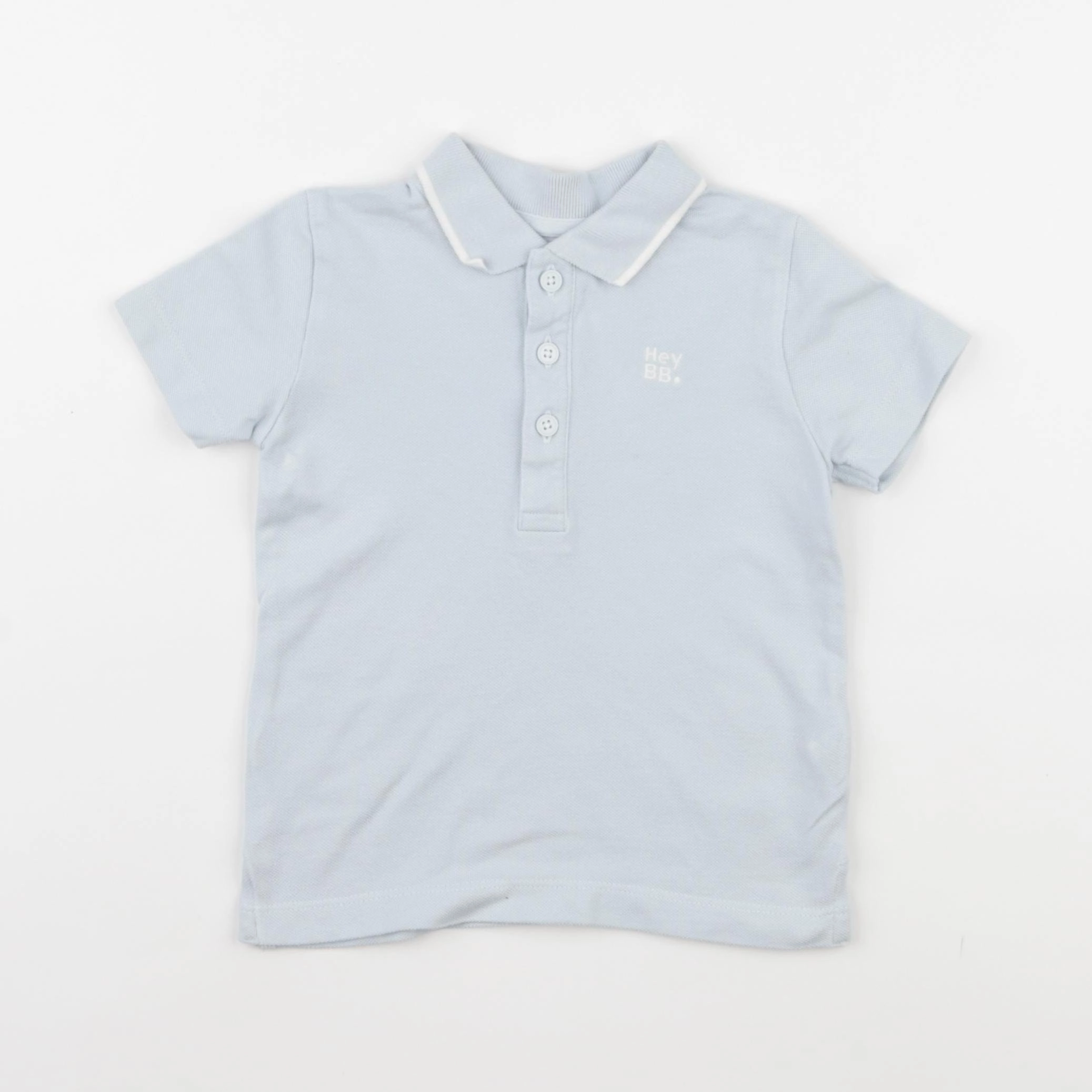 Boutchou - polo bleu - 24 mois