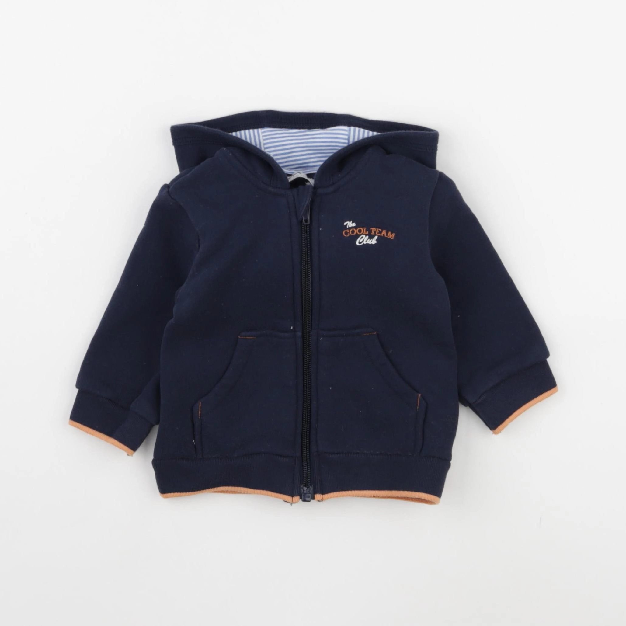 Cyrillus - sweat bleu - 9 mois