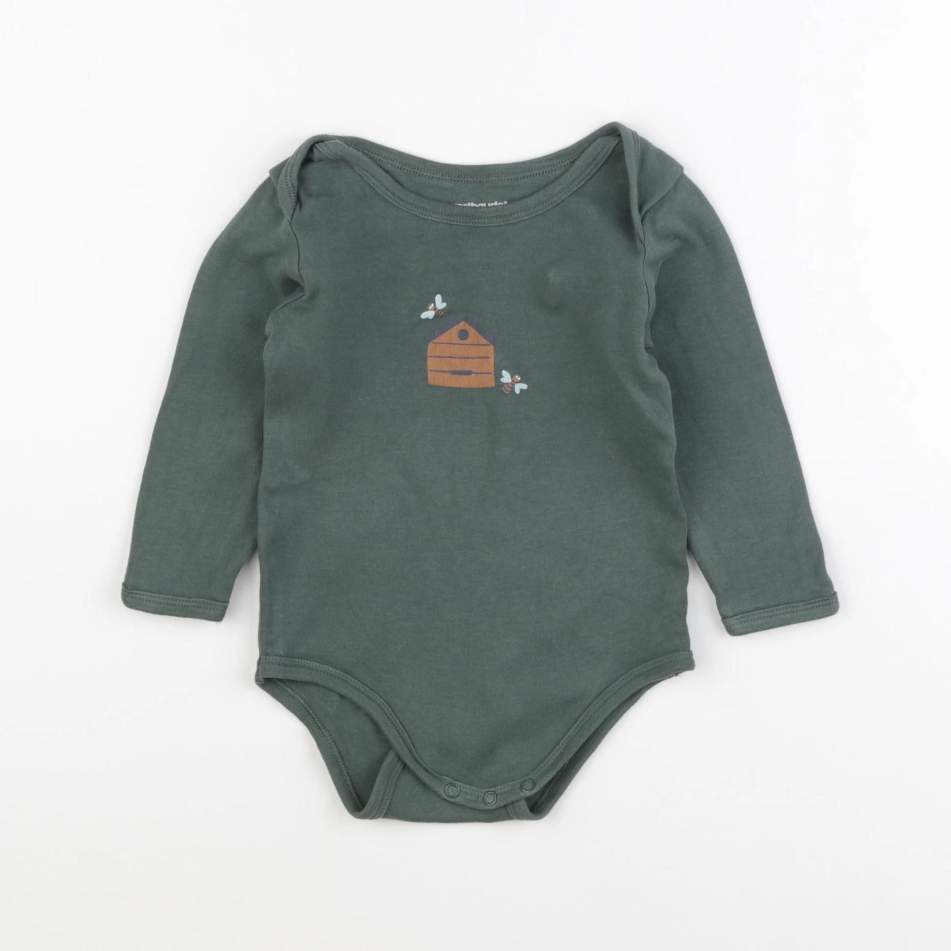 Vertbaudet - body vert - 18 mois