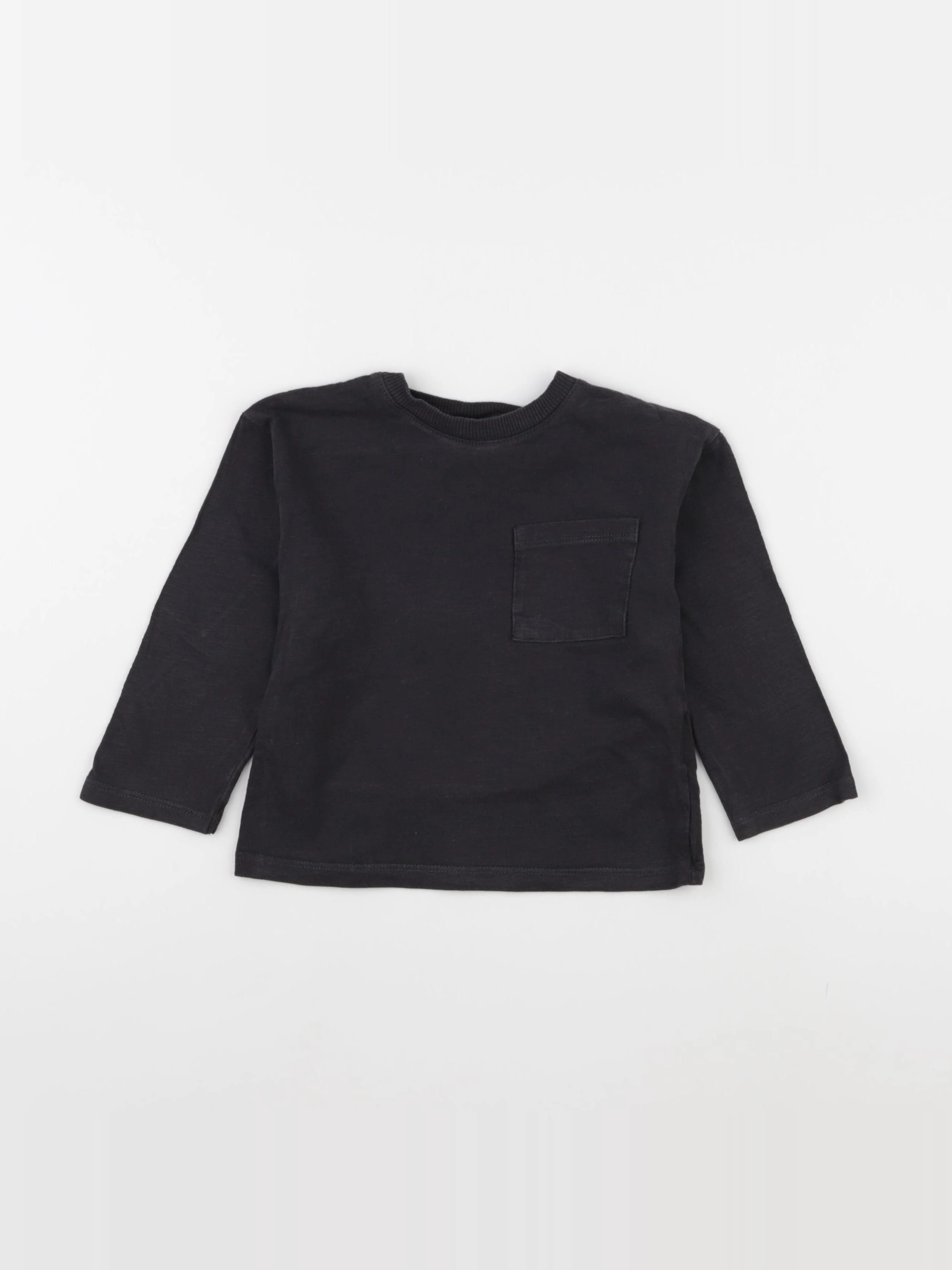 H&M - tee-shirt noir - 12/18 mois