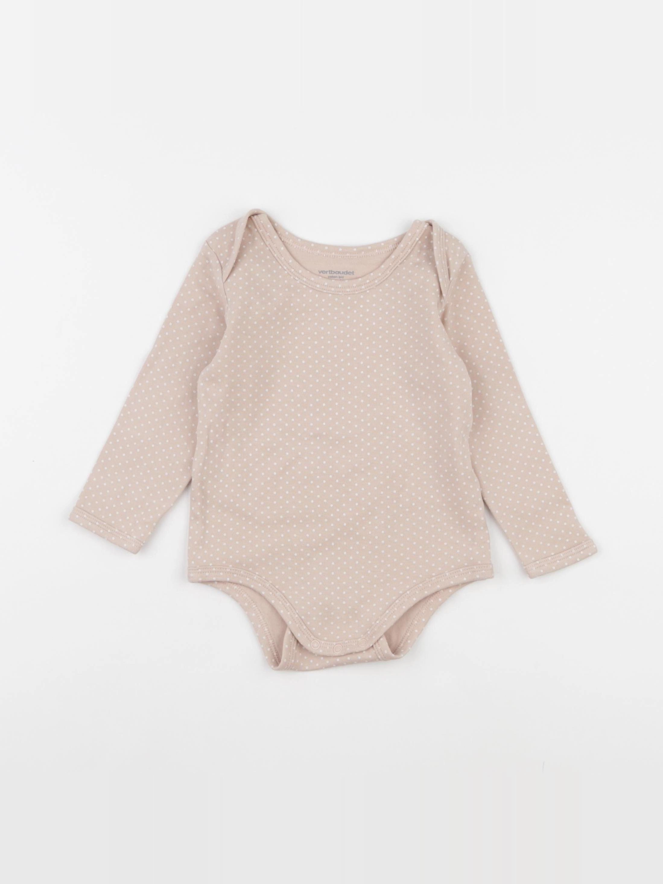 Vertbaudet - body rose - 18 mois