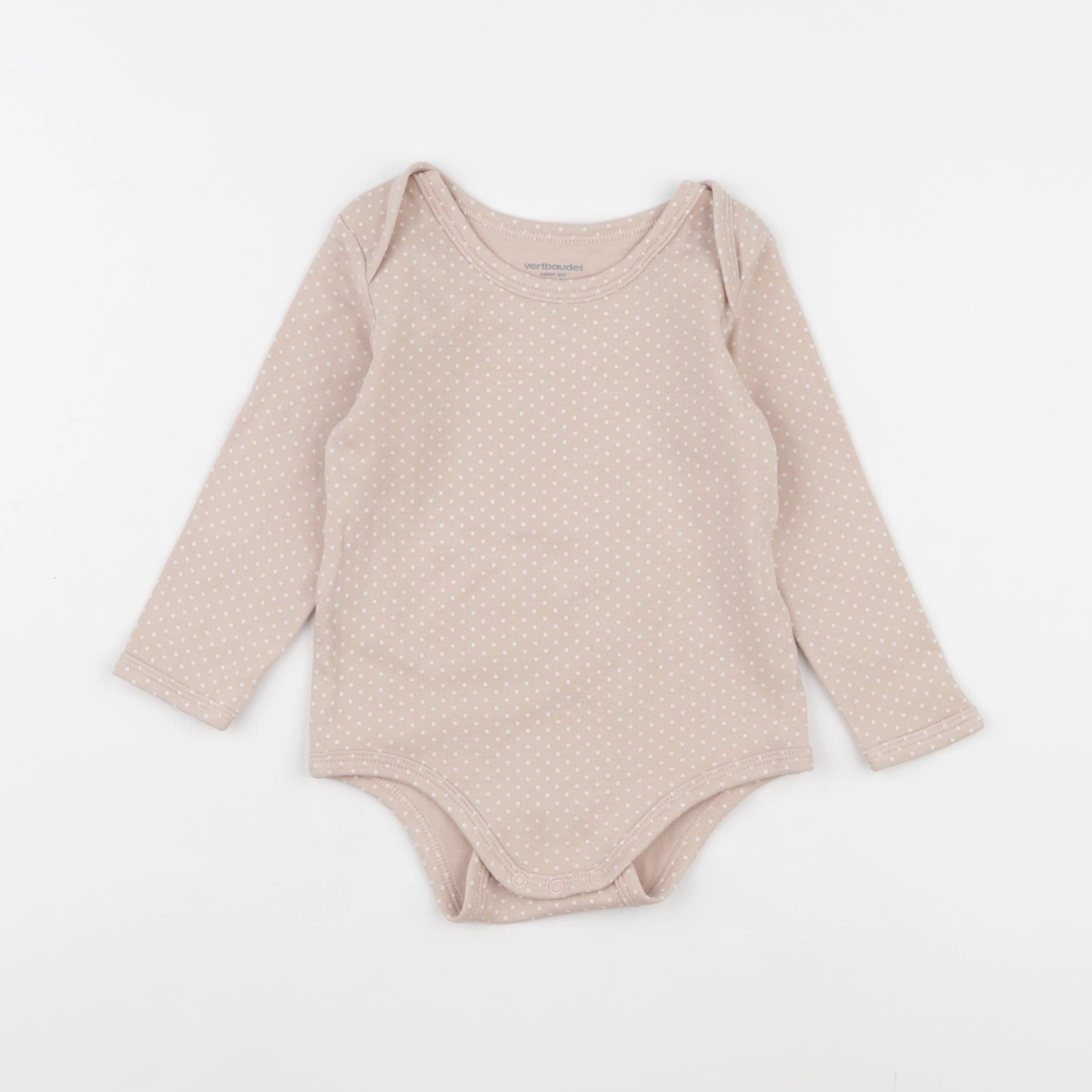 Vertbaudet - body rose - 18 mois
