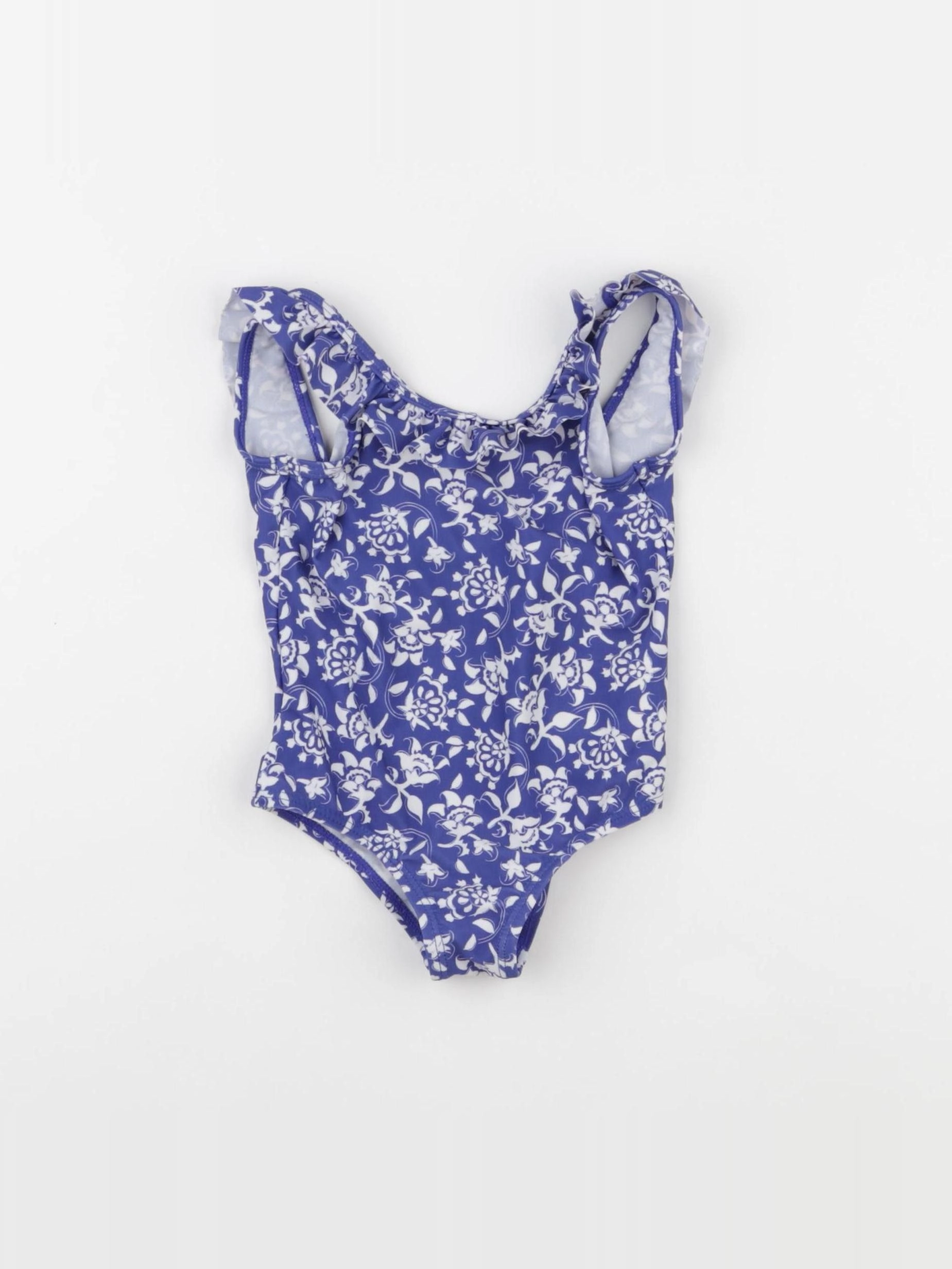 Vertbaudet - maillot de bain bleu - 12 mois