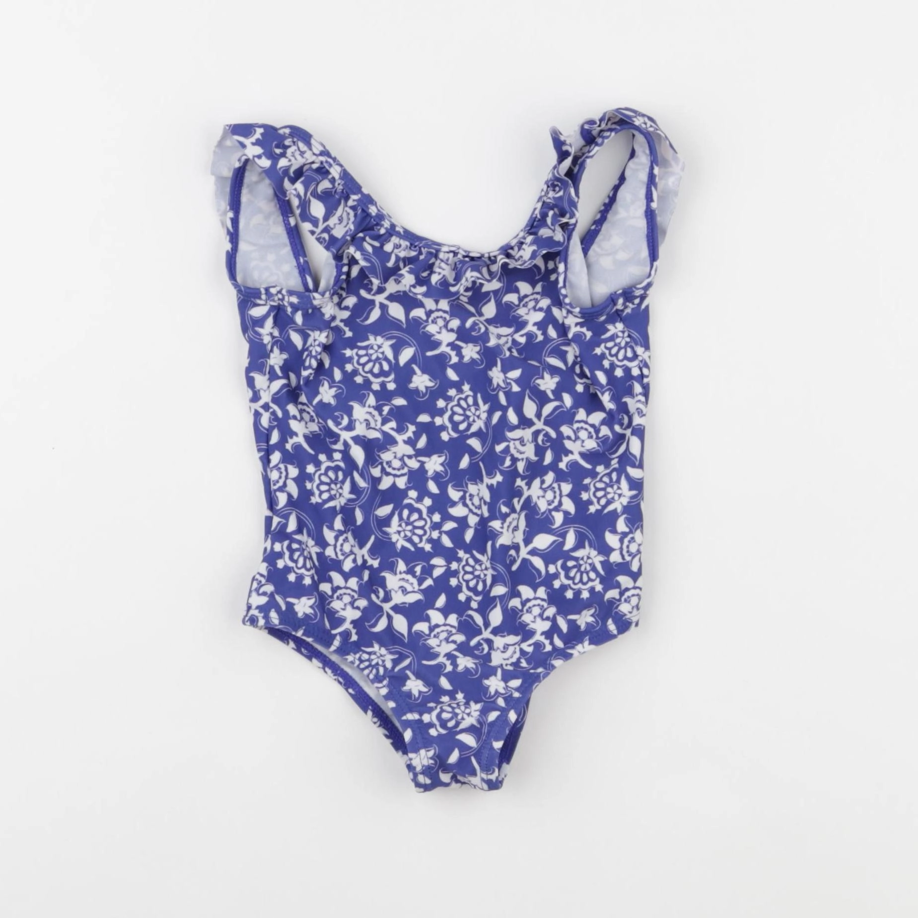 Vertbaudet - maillot de bain bleu - 12 mois