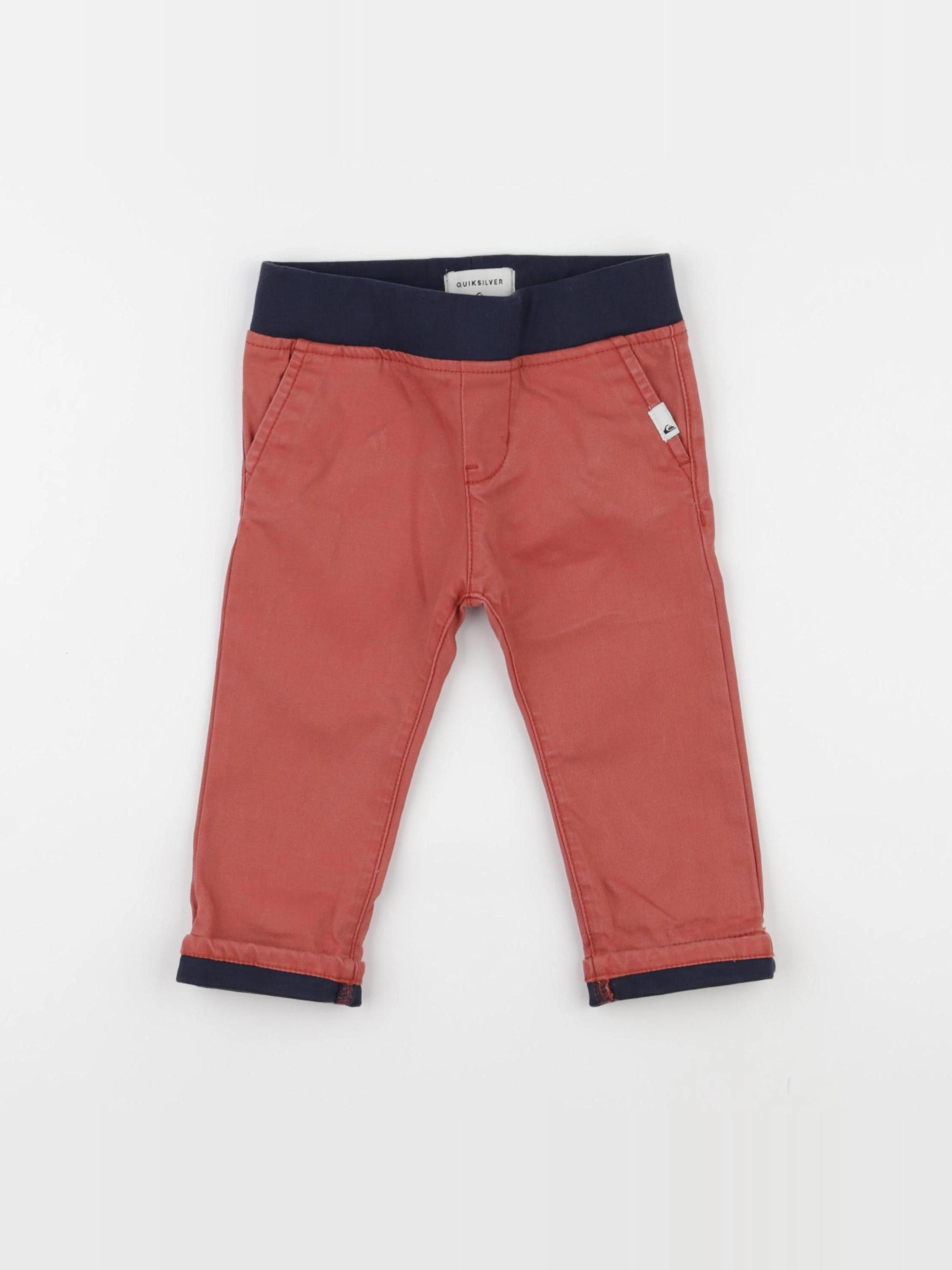 Quiksilver - pantalon rose - 9/12 mois