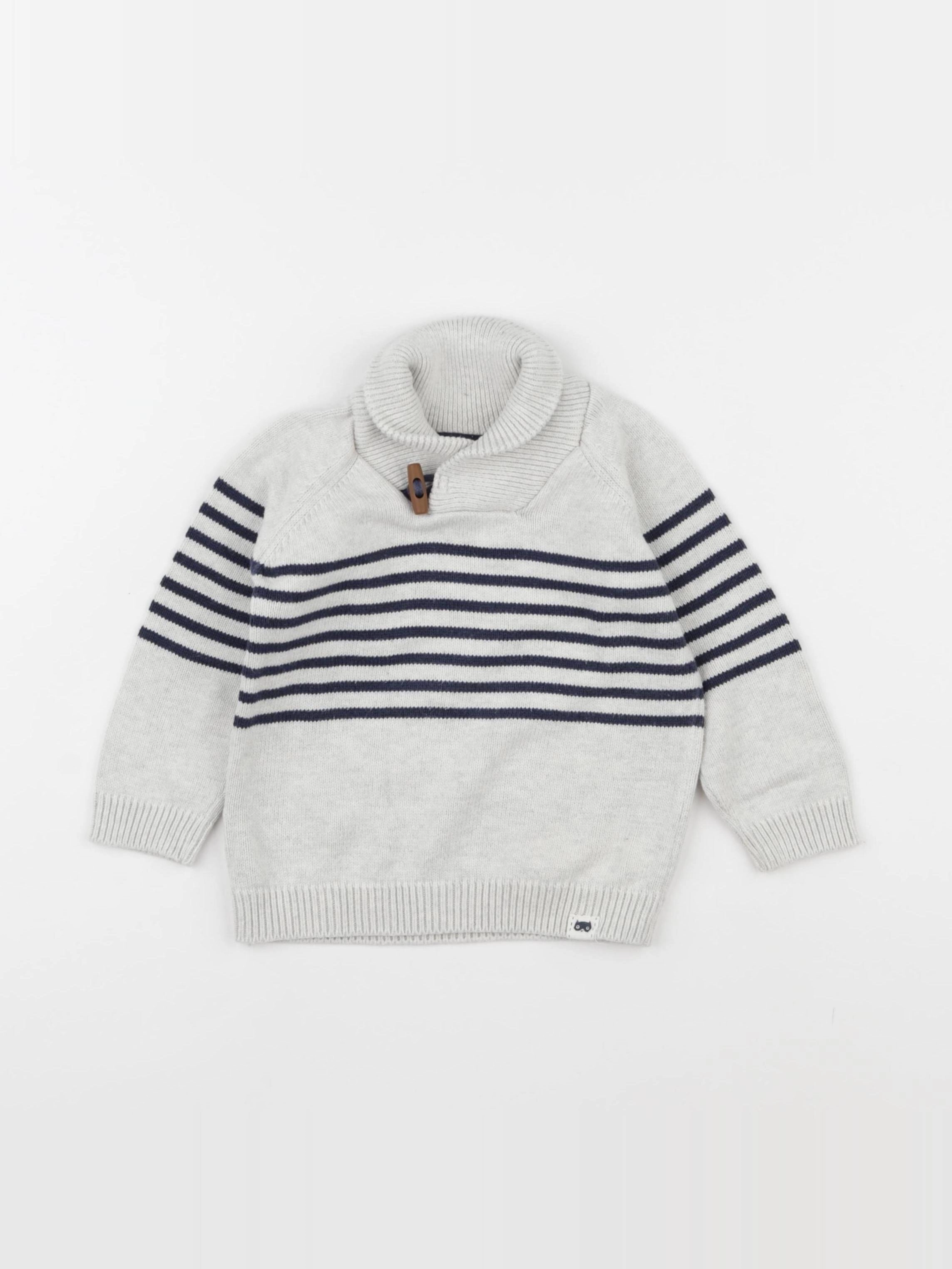 Tape à l'oeil - pull gris - 18 mois