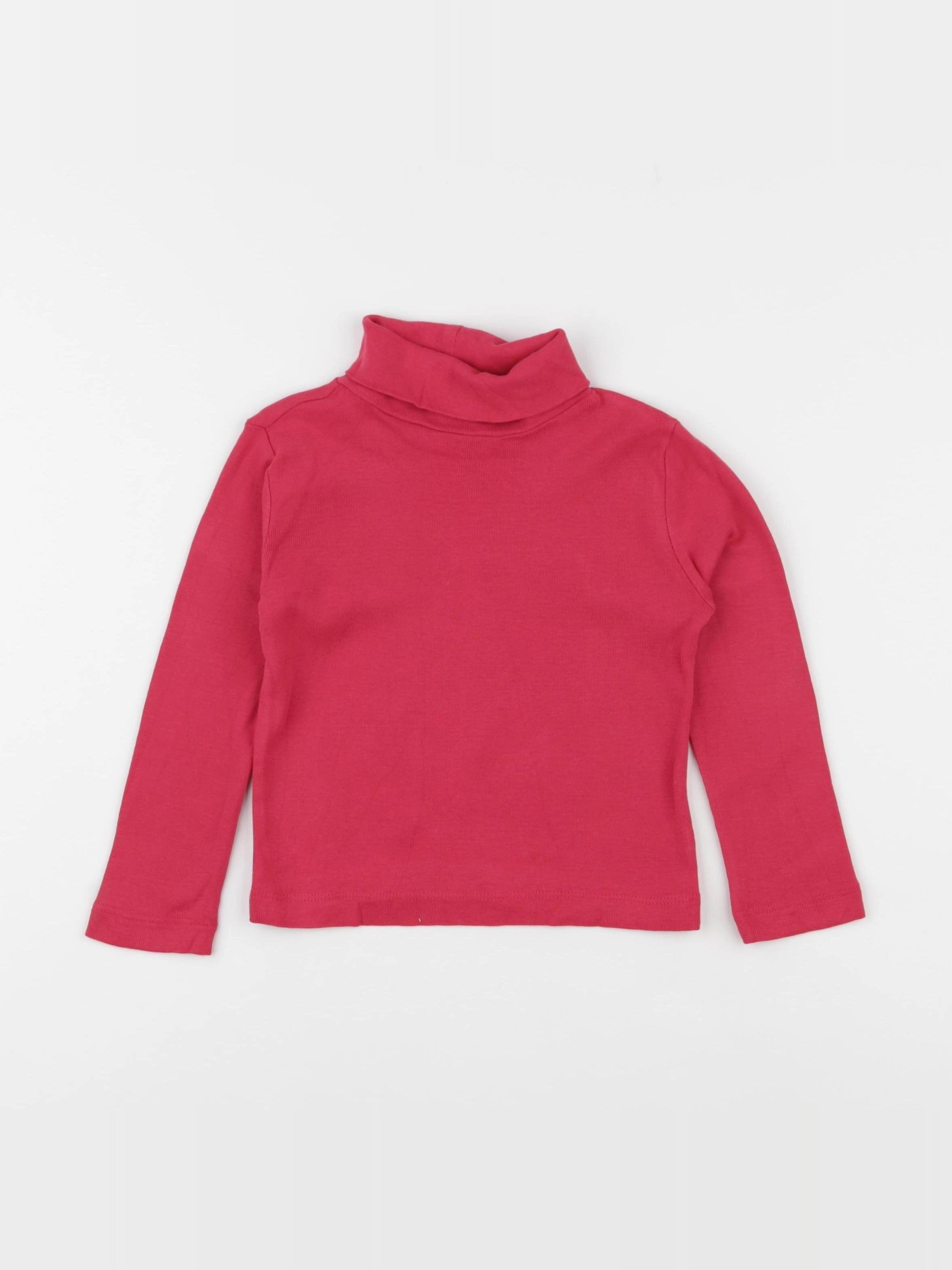 Monoprix - sous-pull rose - 3 ans