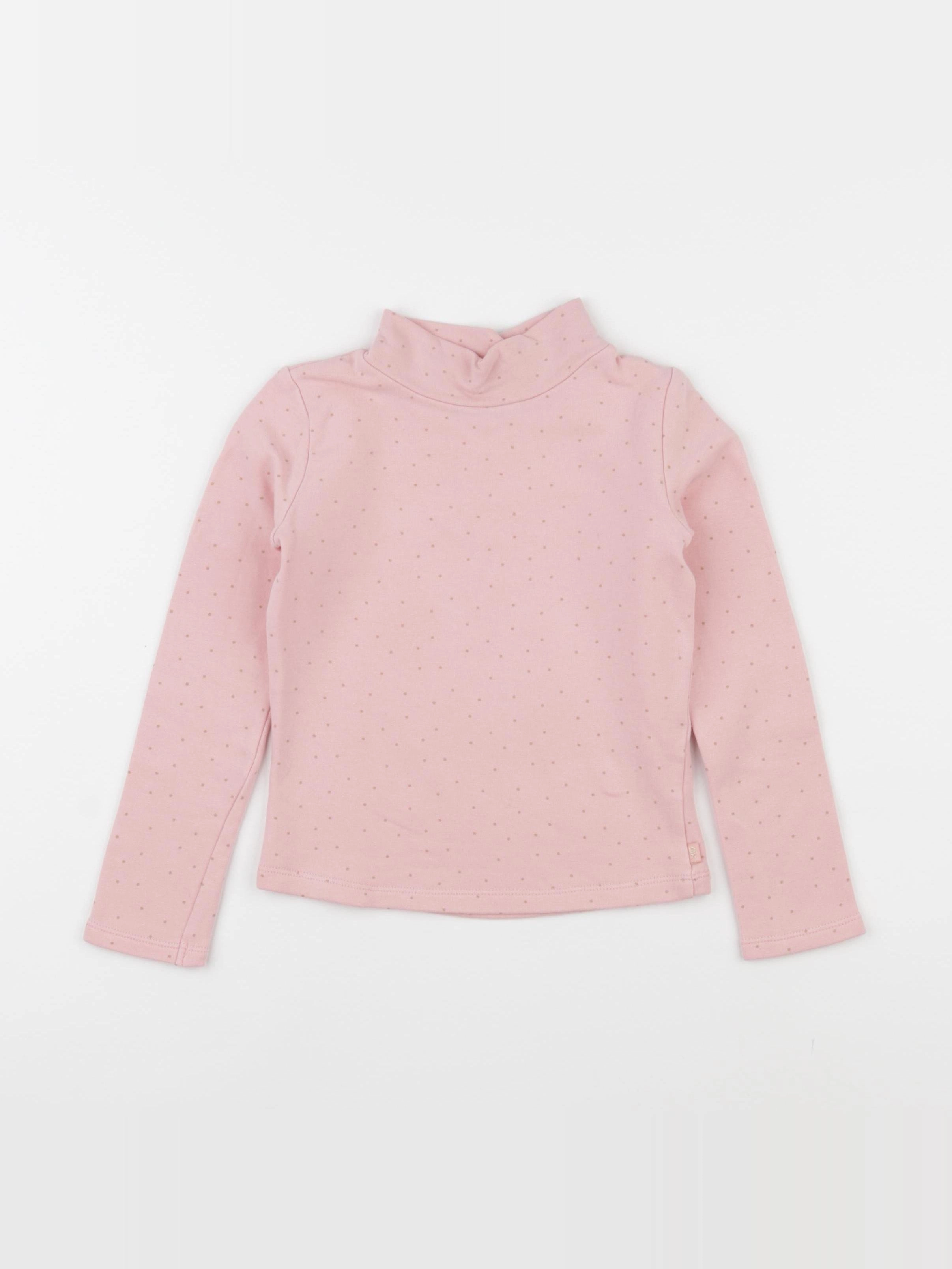 Okaidi - sous-pull rose - 4 ans