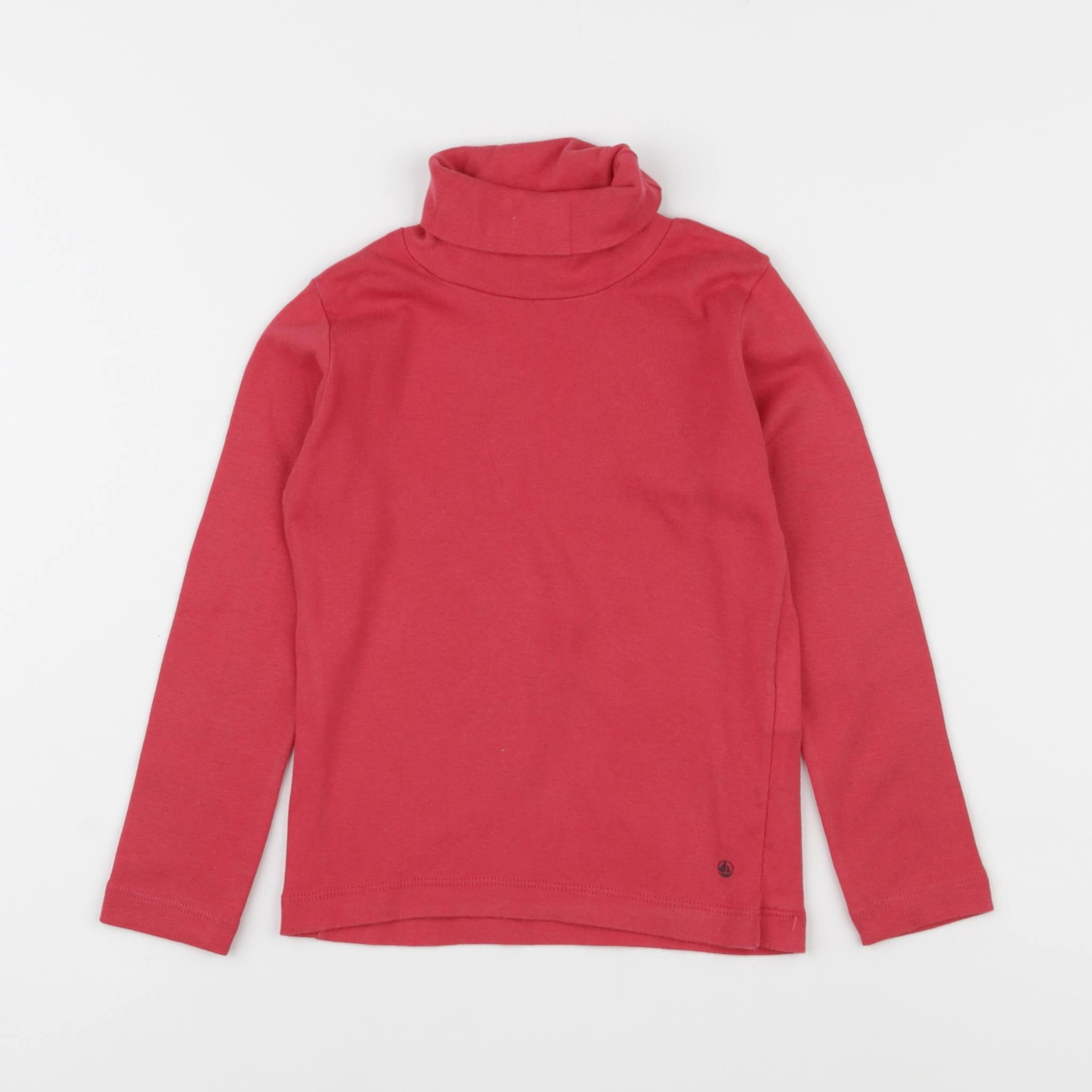Petit Bateau - sous-pull rose - 4 ans