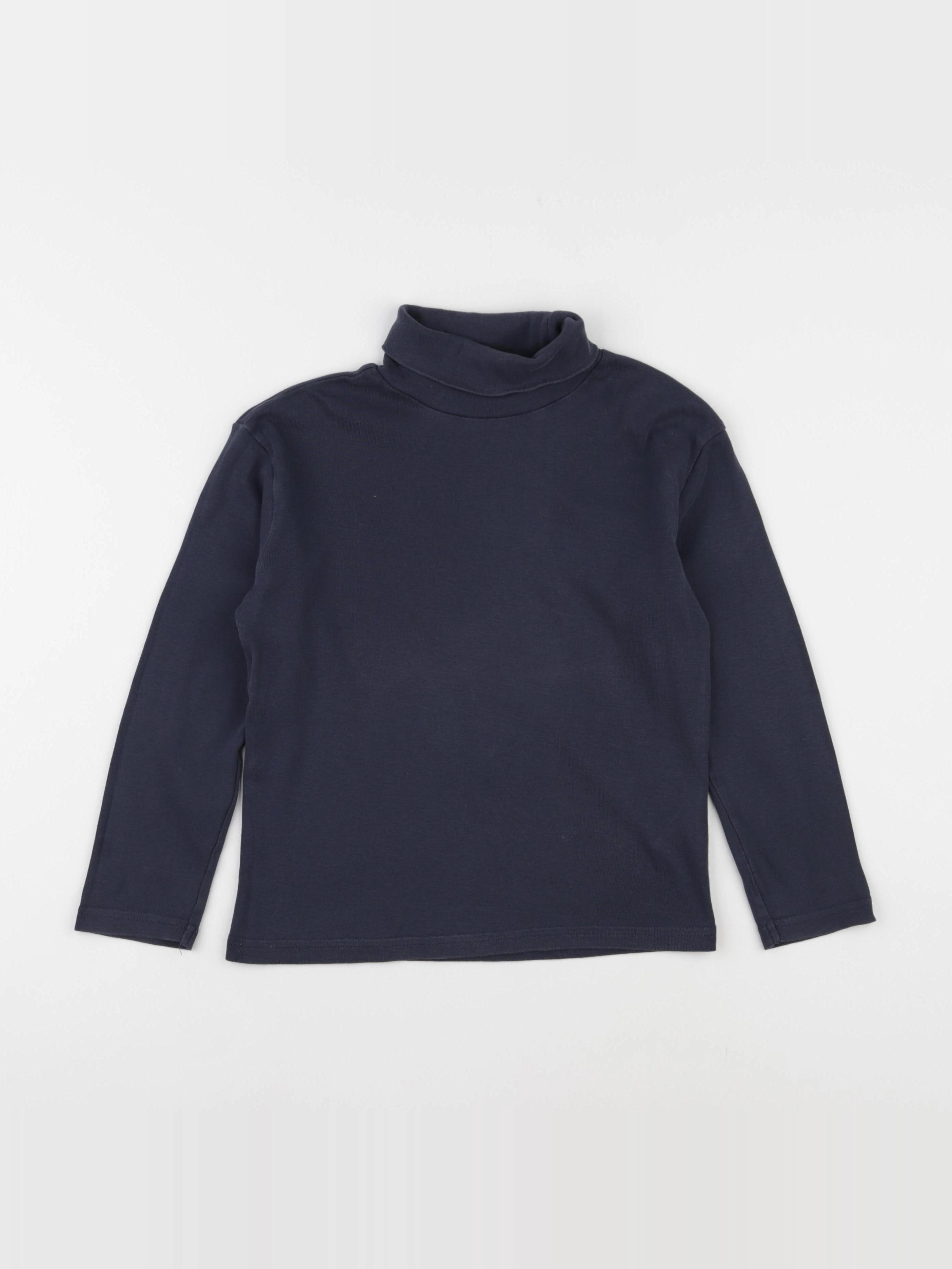 Vertbaudet - sous-pull gris - 8 ans