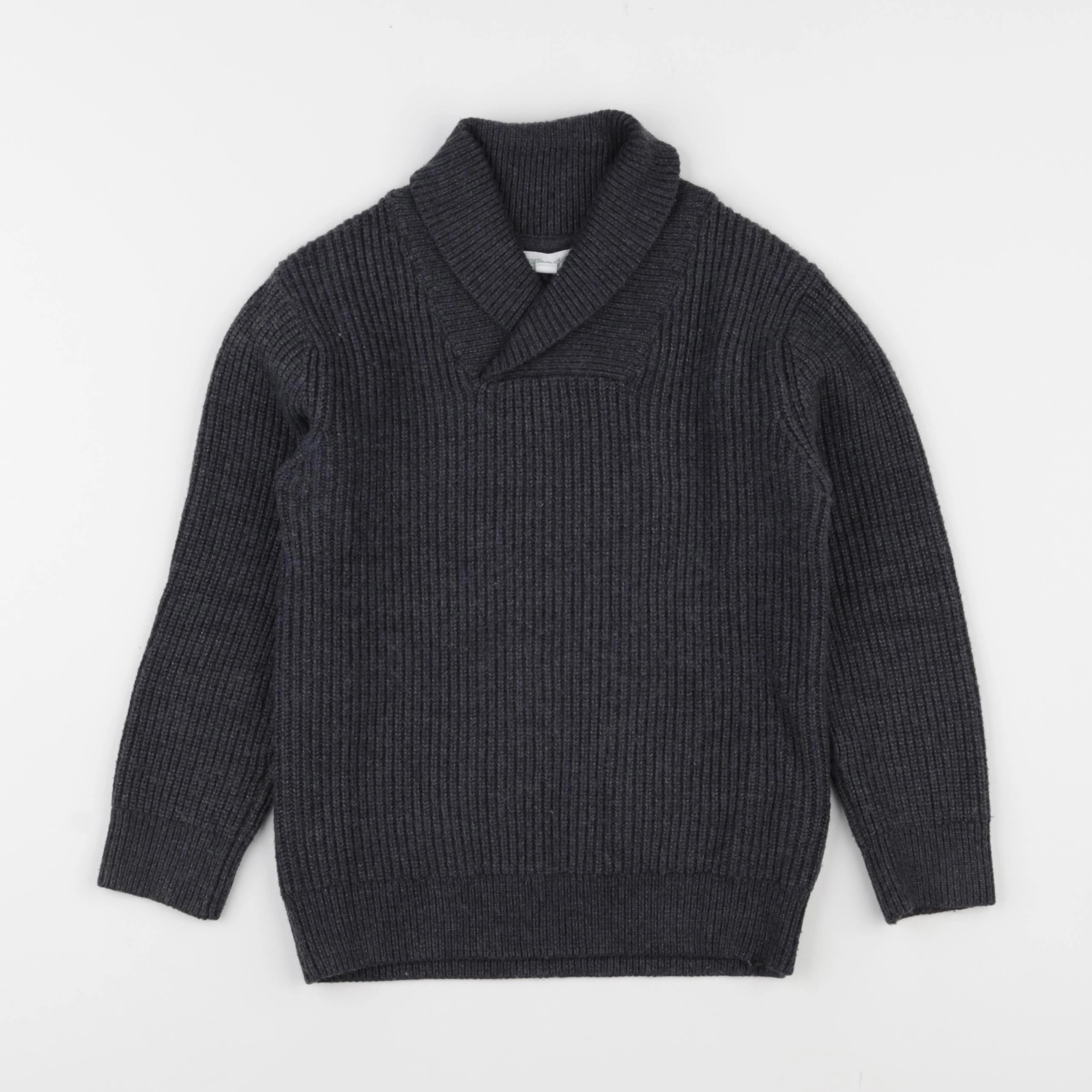 Vertbaudet - pull gris - 8 ans