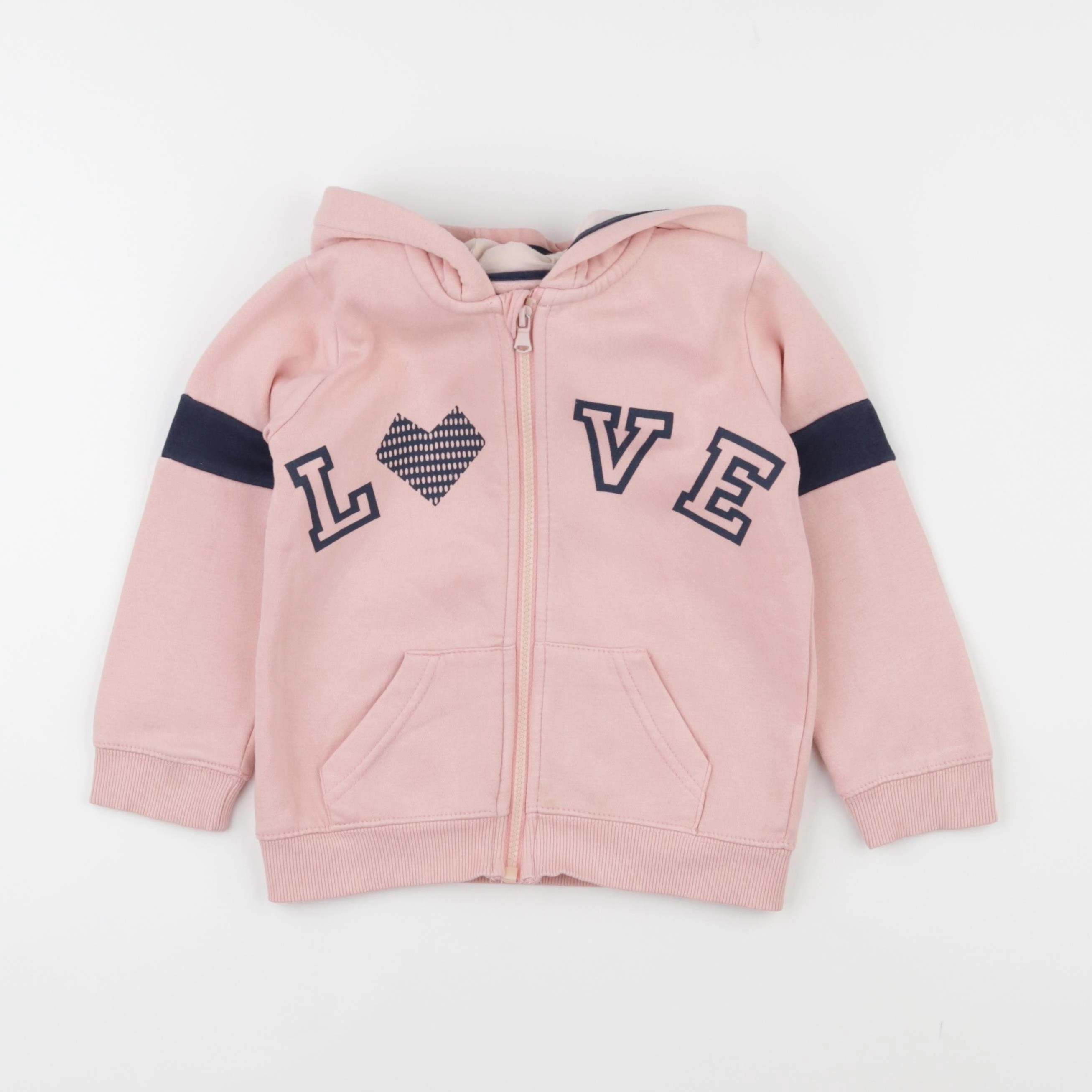Vertbaudet - sweat rose - 5 ans