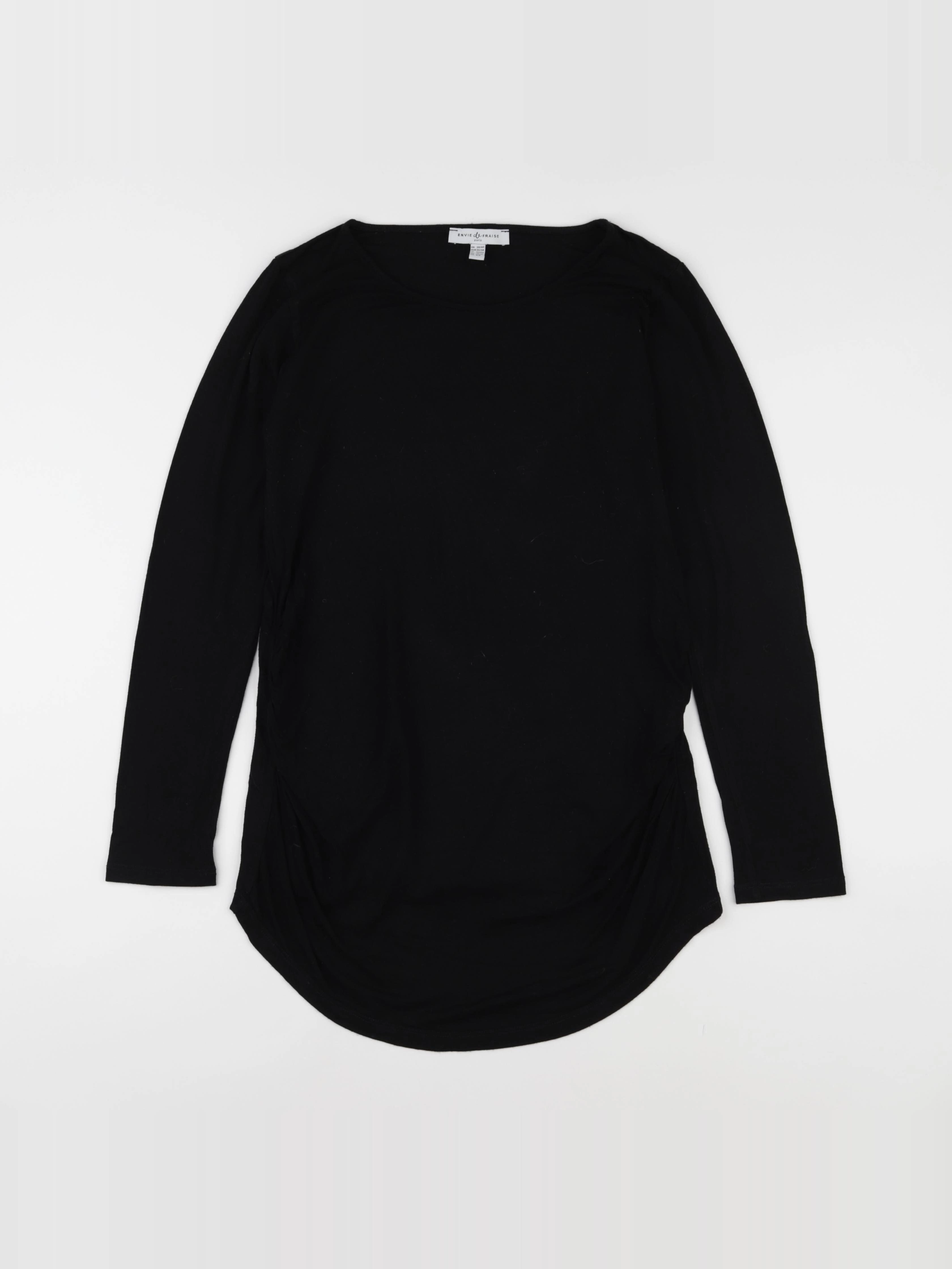 Envie de fraise - tee-shirt grossesse noir - 38 à 40