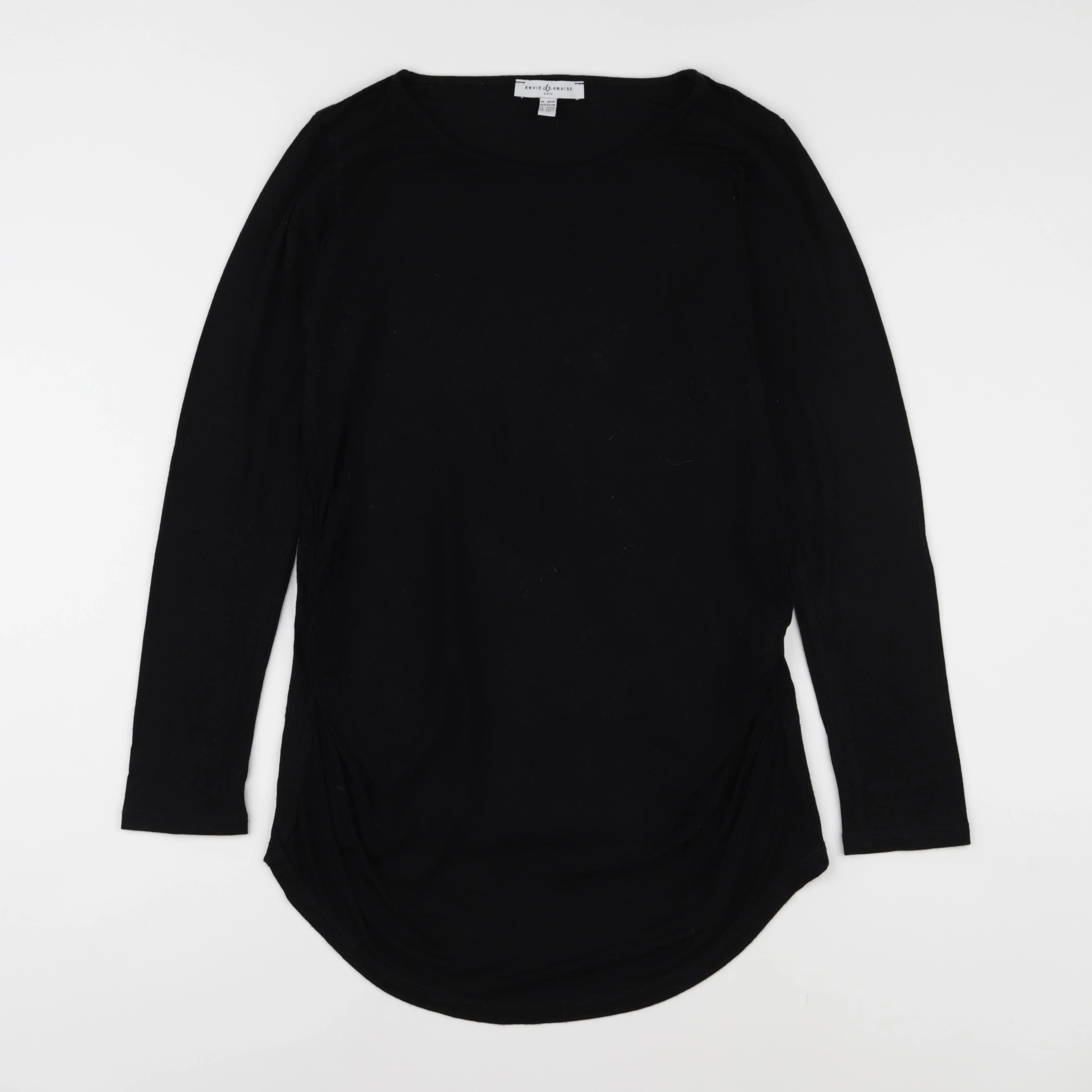 Envie de fraise - tee-shirt grossesse noir - 38 à 40
