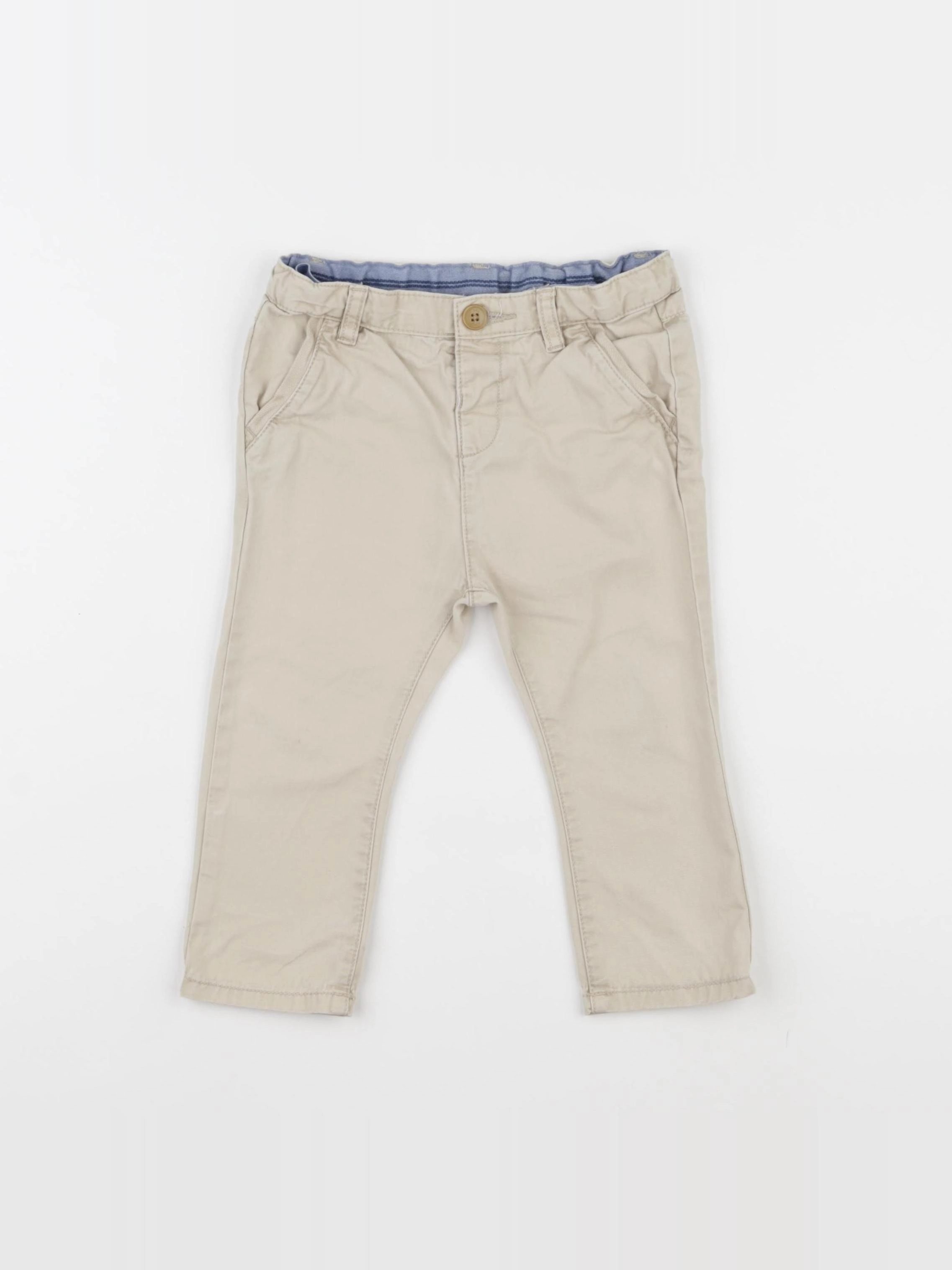 Zara - pantalon beige - 12/18 mois
