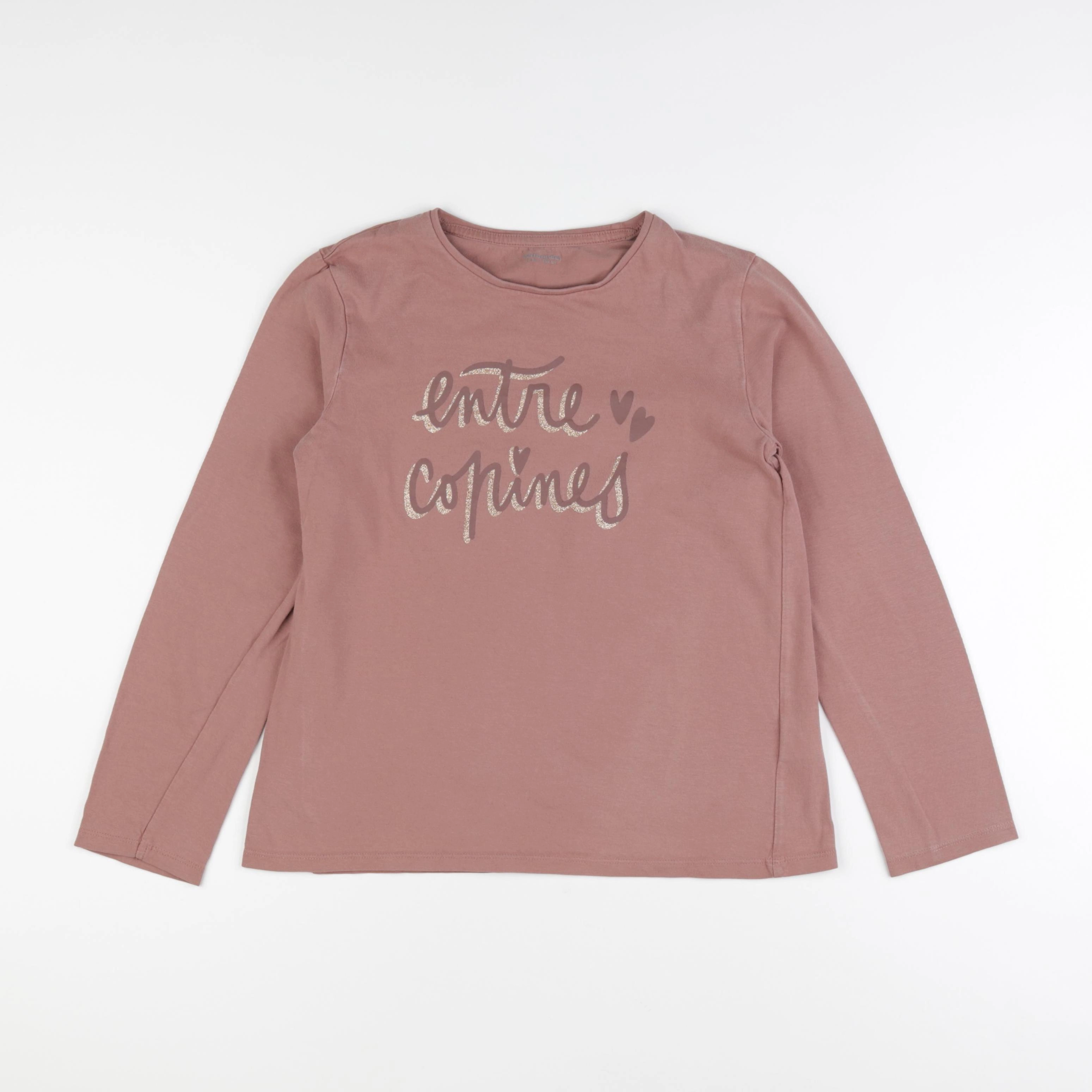 Vertbaudet - tee-shirt rose - 12 ans