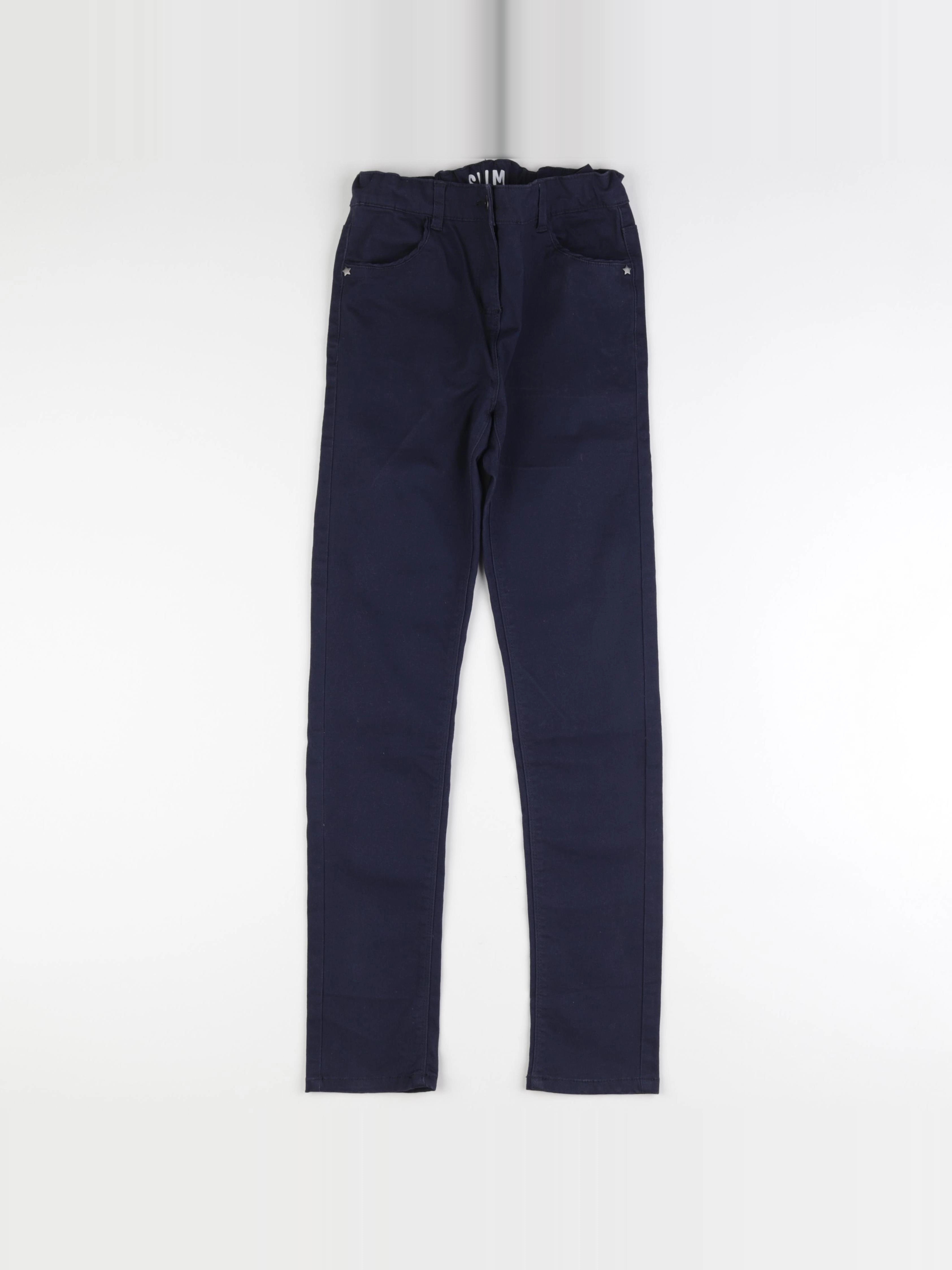 Vertbaudet - pantalon bleu - 12 ans