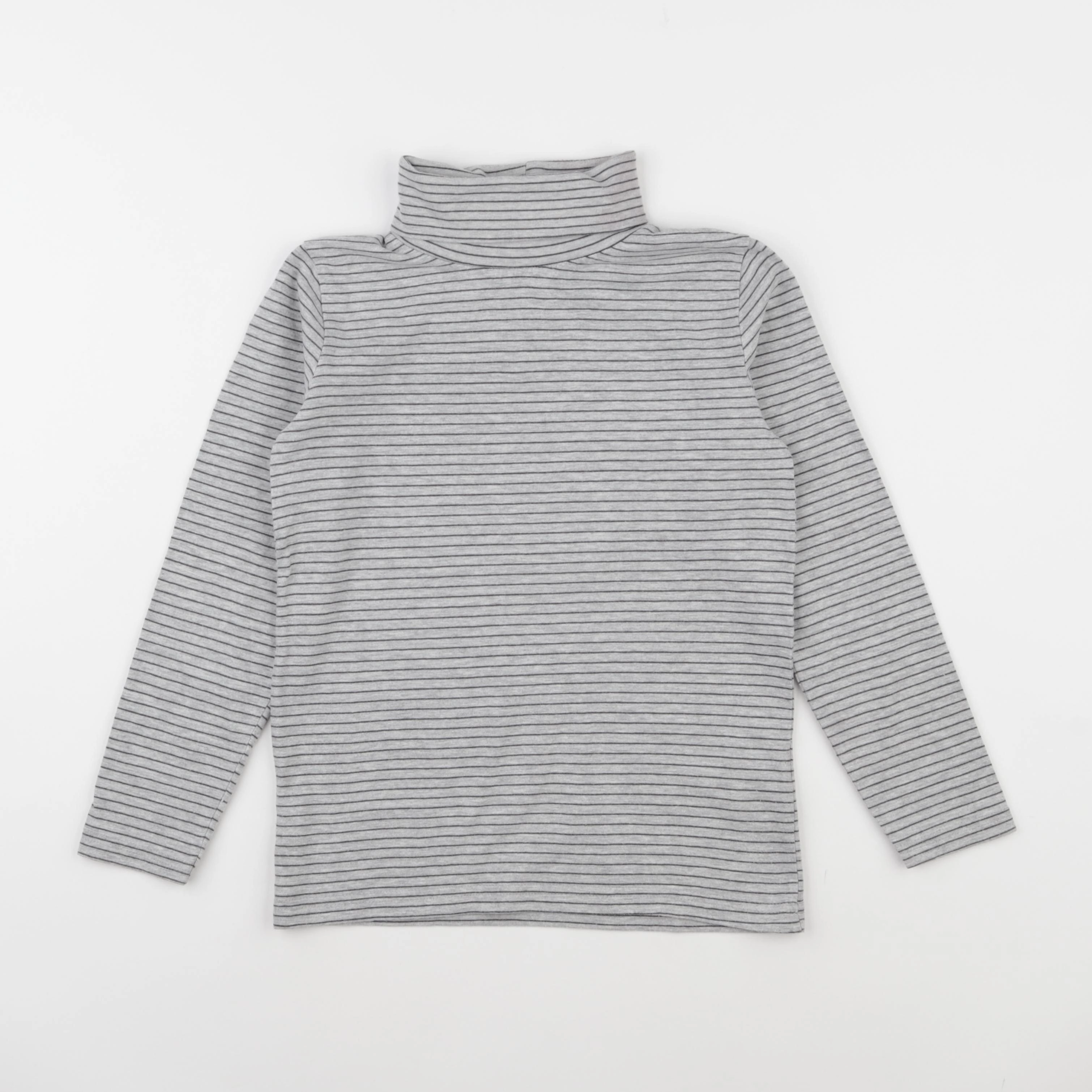 Vertbaudet - sous-pull gris - 10 ans