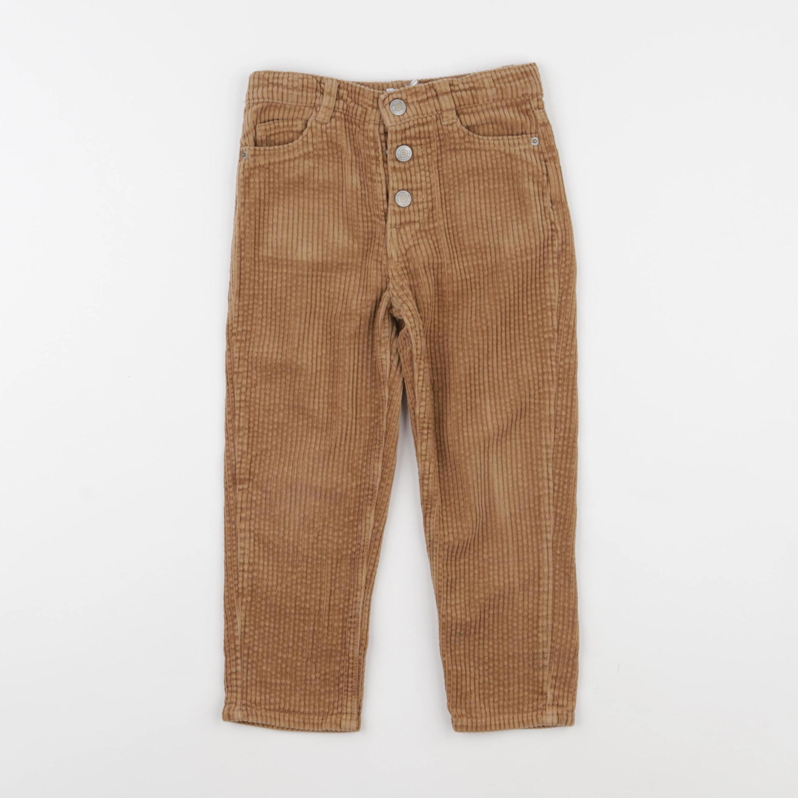 Vertbaudet - pantalon marron - 4 ans