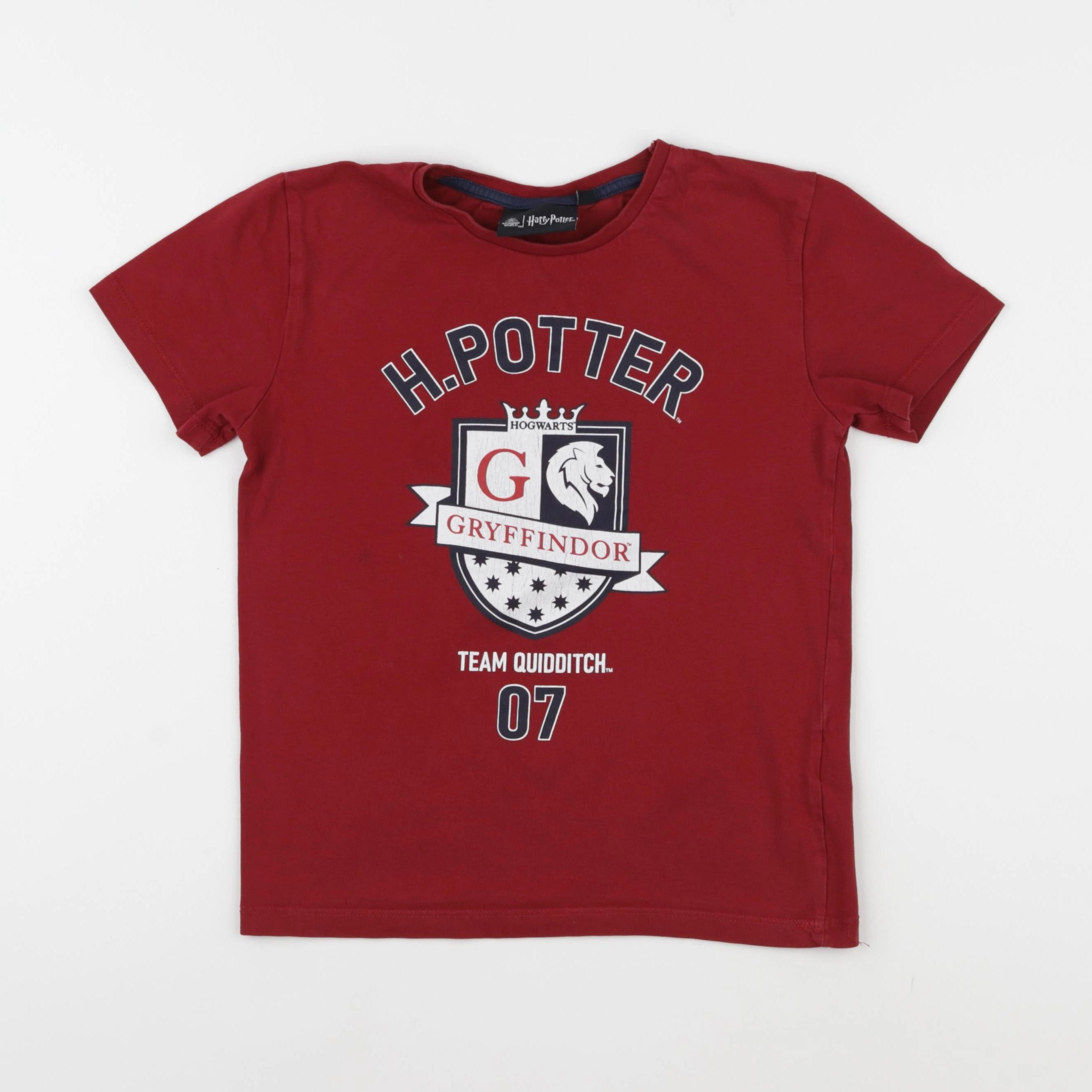 Vertbaudet - tee-shirt rouge - 10 ans