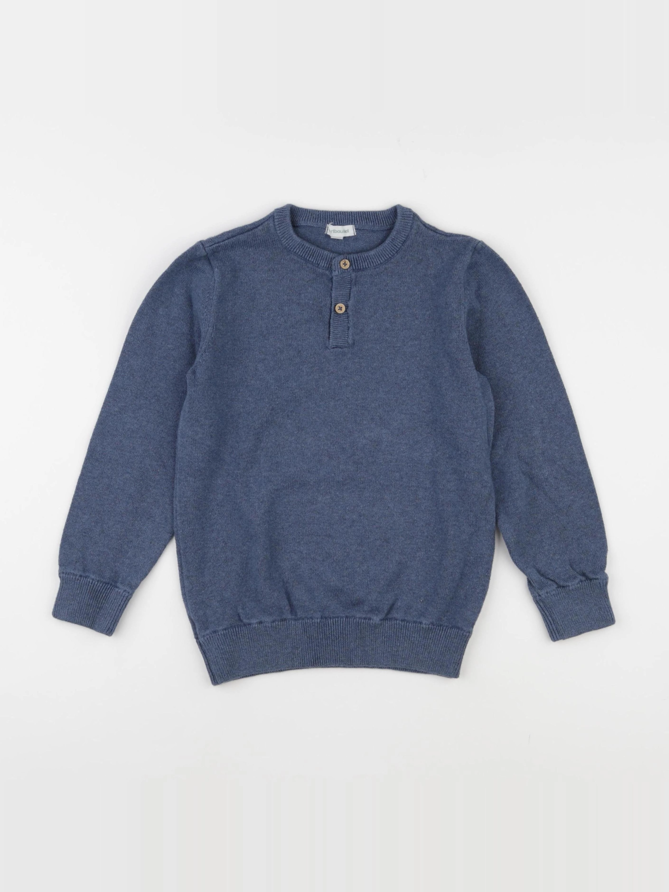 Vertbaudet - pull bleu - 10 ans